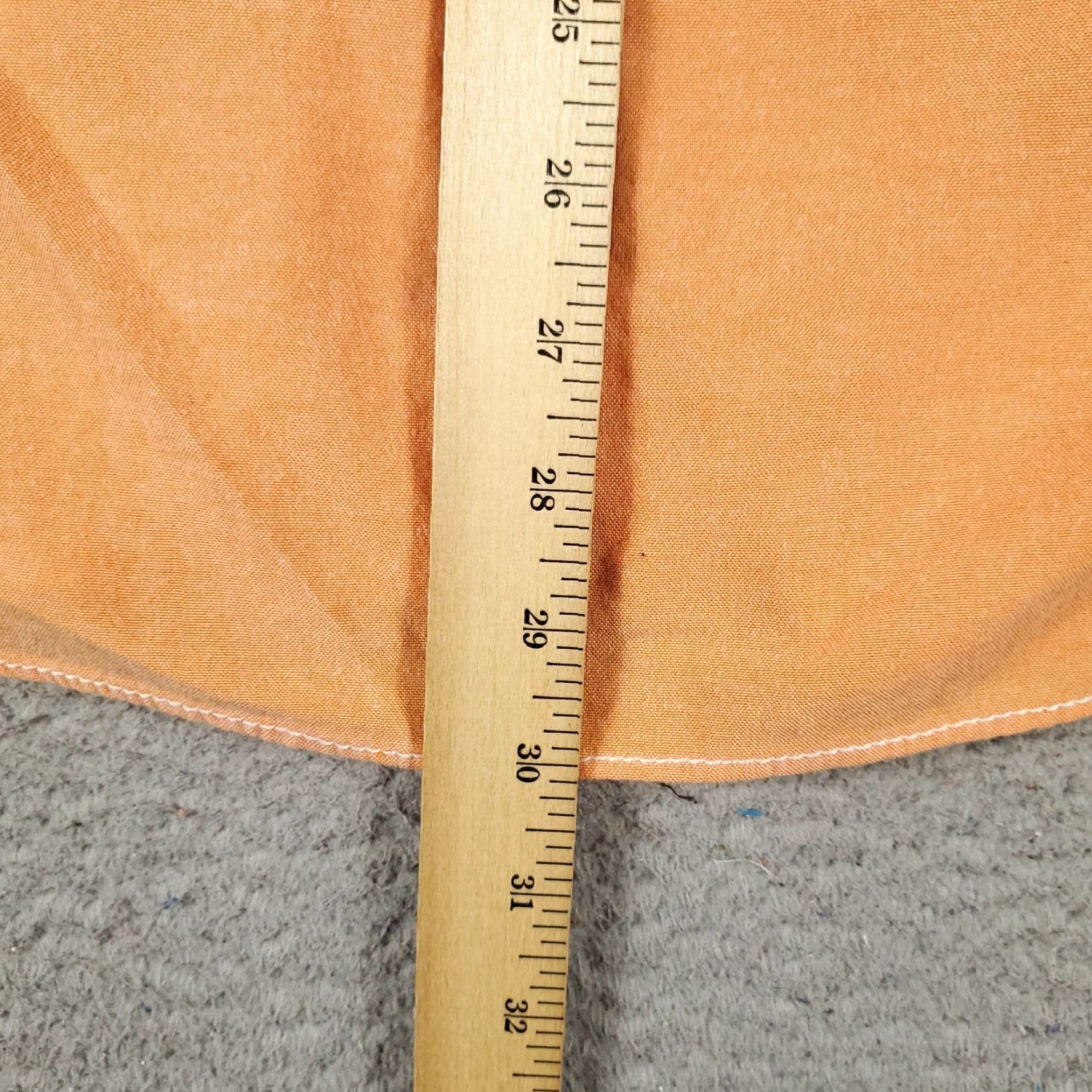 Nautica Nautica Button-Up Shirt Mens Large Orange Long Sleeve Casual Regular Fit Size US L / EU 52-54 / 3 - 4 Thumbnail