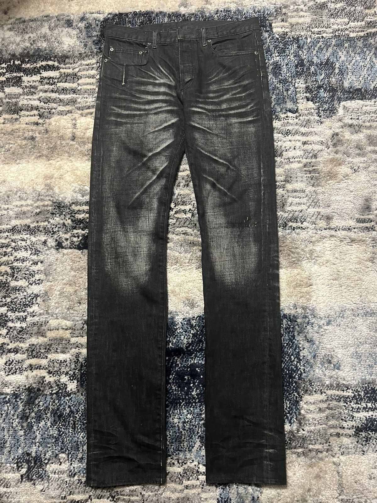 OG Dior Homme AW03 Luster Denim Clawmark