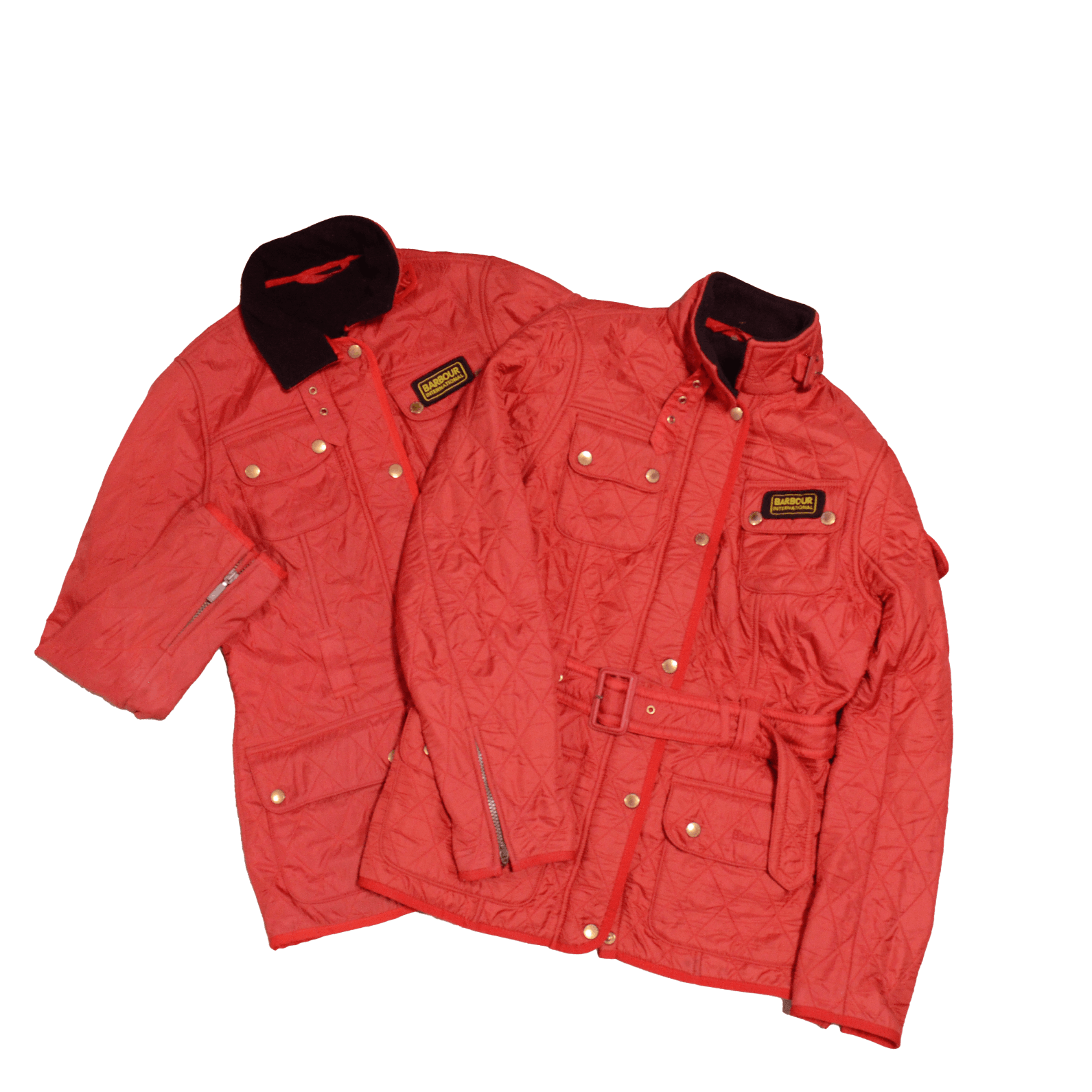 Barbour red coat best sale