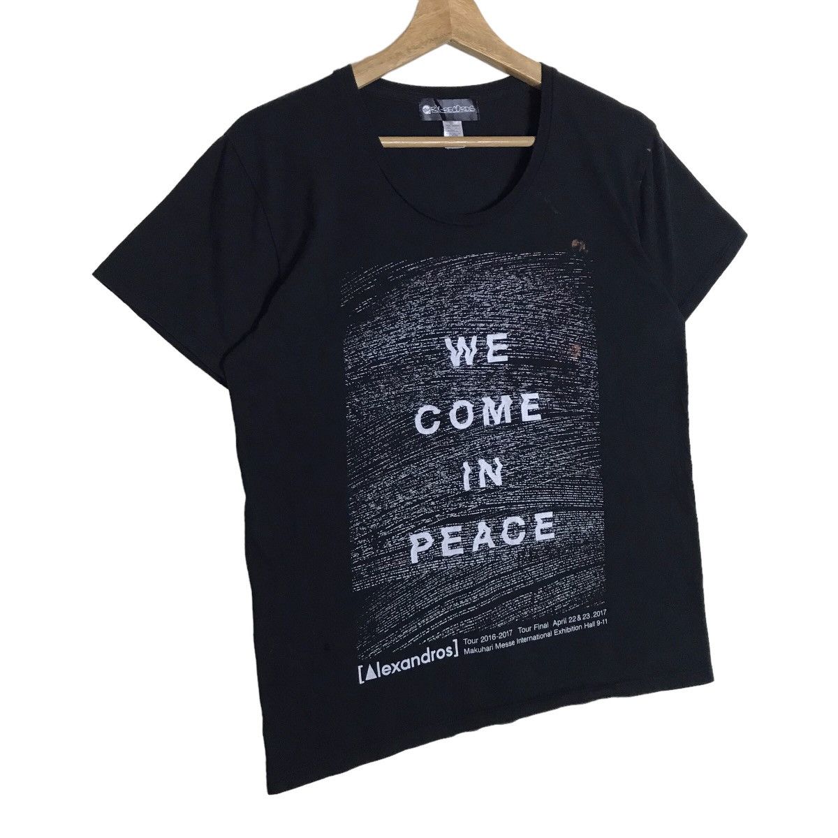 Japanese Brand Japanese Rock Band Alexandros RX-Records Tee Shirt Size US M / EU 48-50 / 2 - 5 Thumbnail