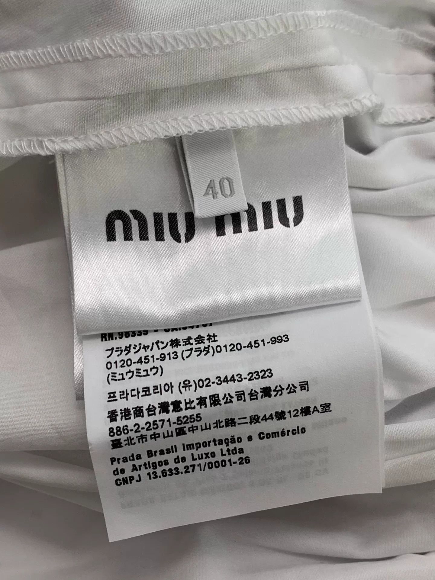 Miu Miu MIU MIU gray knit panelled white bustier dress 40 Size S / US 4 / IT 40 - 5 Thumbnail