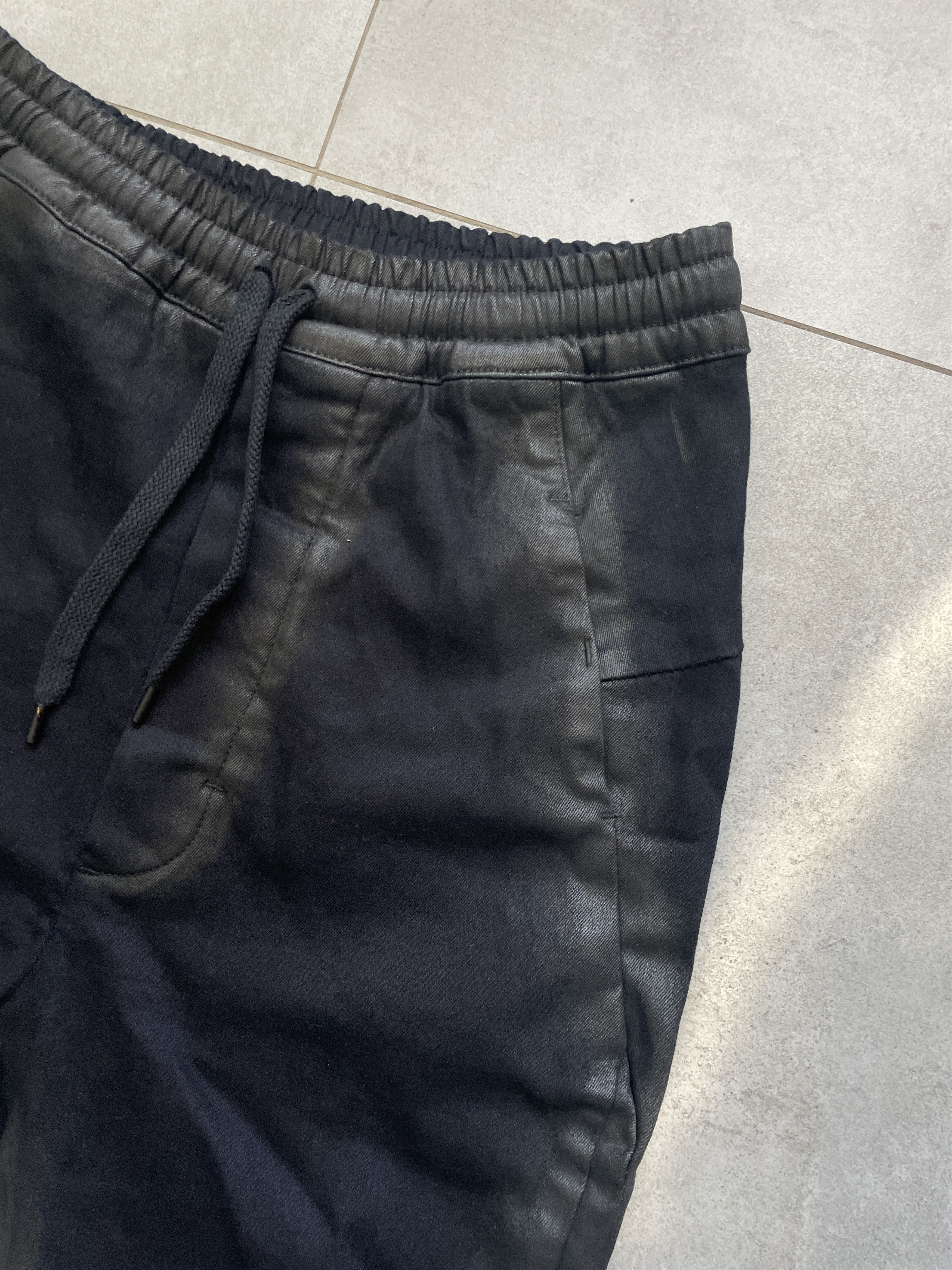 Thom Krom BLACK THOM KROM DROPPED CROTCH JOGGER RICK OWENS TYPE PANTS Size US 32 / EU 48 - 6 Thumbnail