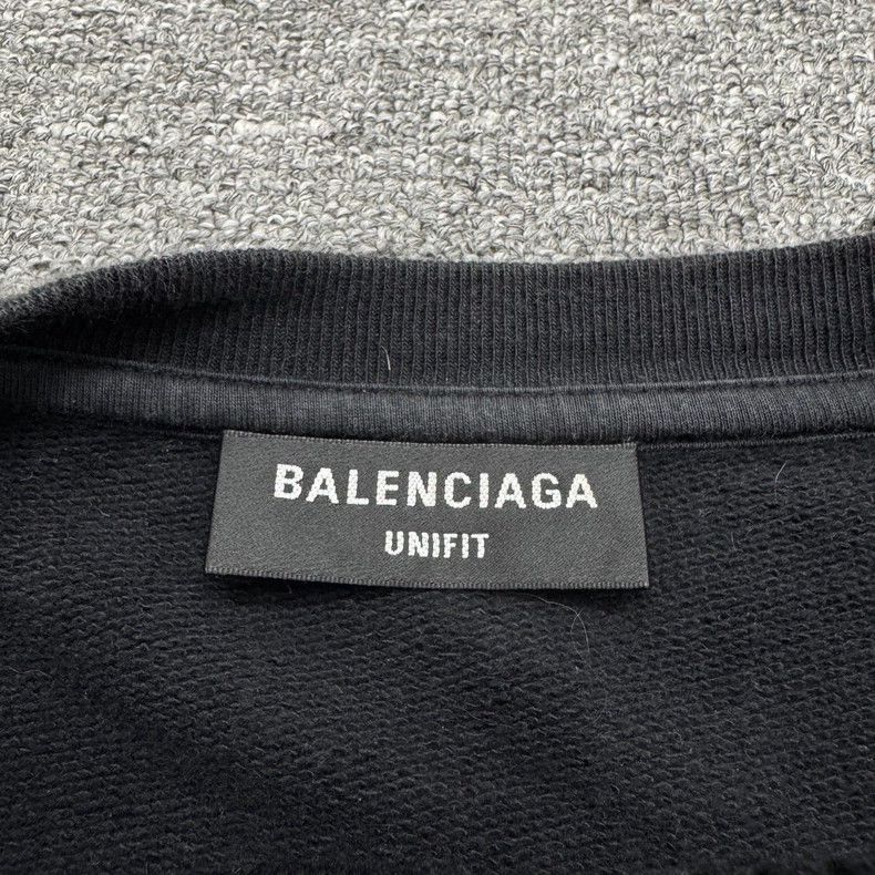 Balenciaga Balenciaga Embroidered logo stitching fake two-piece sweat Size US S / EU 44-46 / 1 - 2 Thumbnail