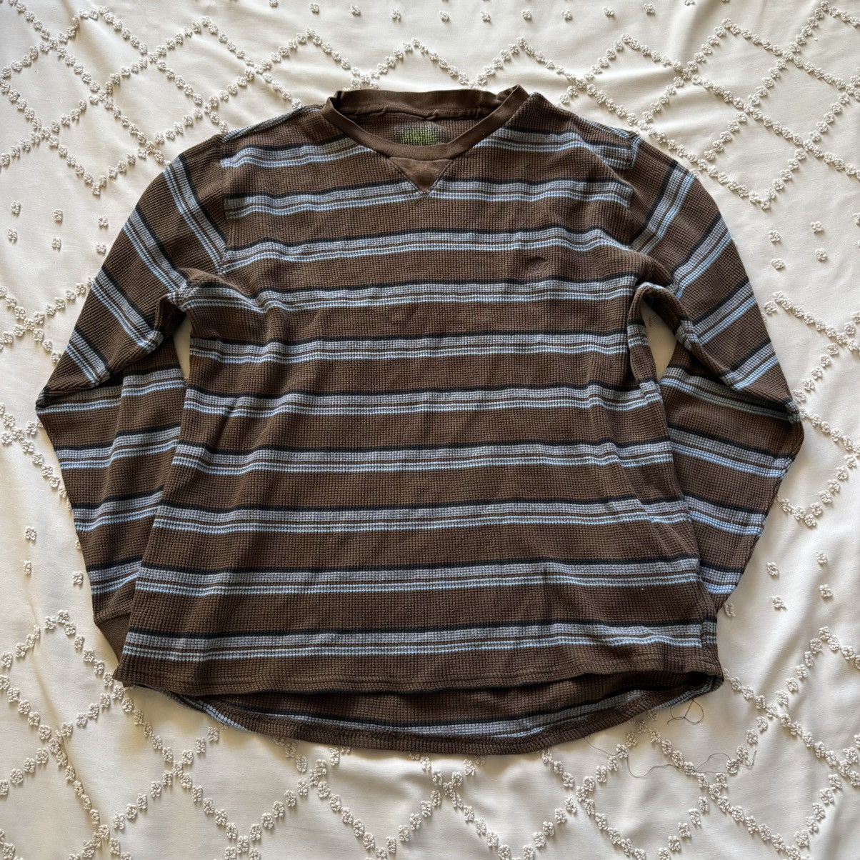 Timberland Vintage Brown/Blue Striped Timberland Therm Size US XL / EU 56 / 4 - 1 Thumbnail