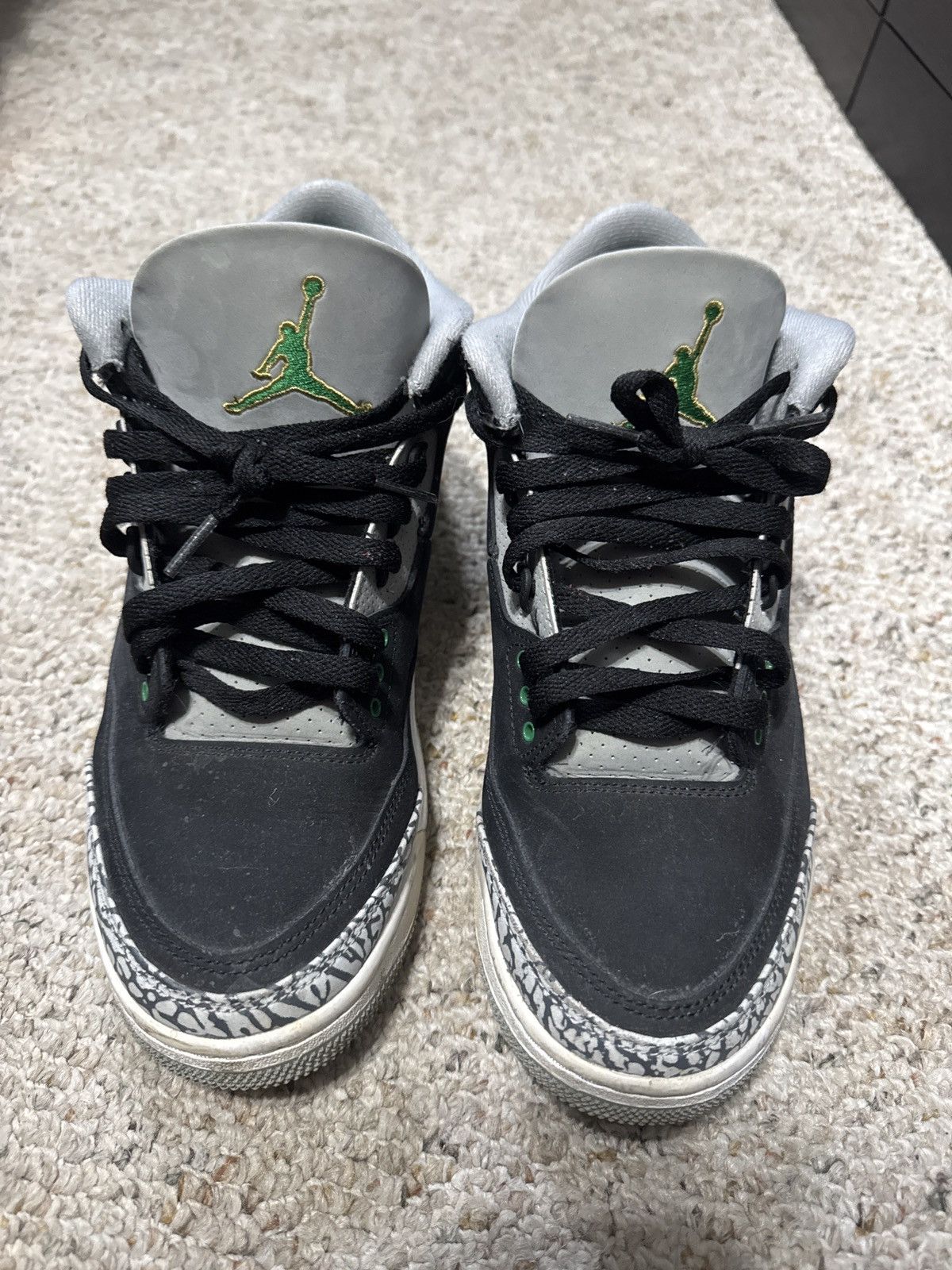 Jordan Brand Jordan 3 Pine Green Size US 8.5 / EU 41-42 - 3 Thumbnail