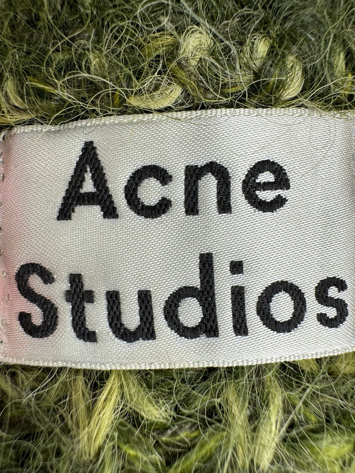 Acne Studios × Vintage Acne Studios Vintage Mohair Zip Cardigan Size M / US 6-8 / IT 42-44 - 10 Thumbnail