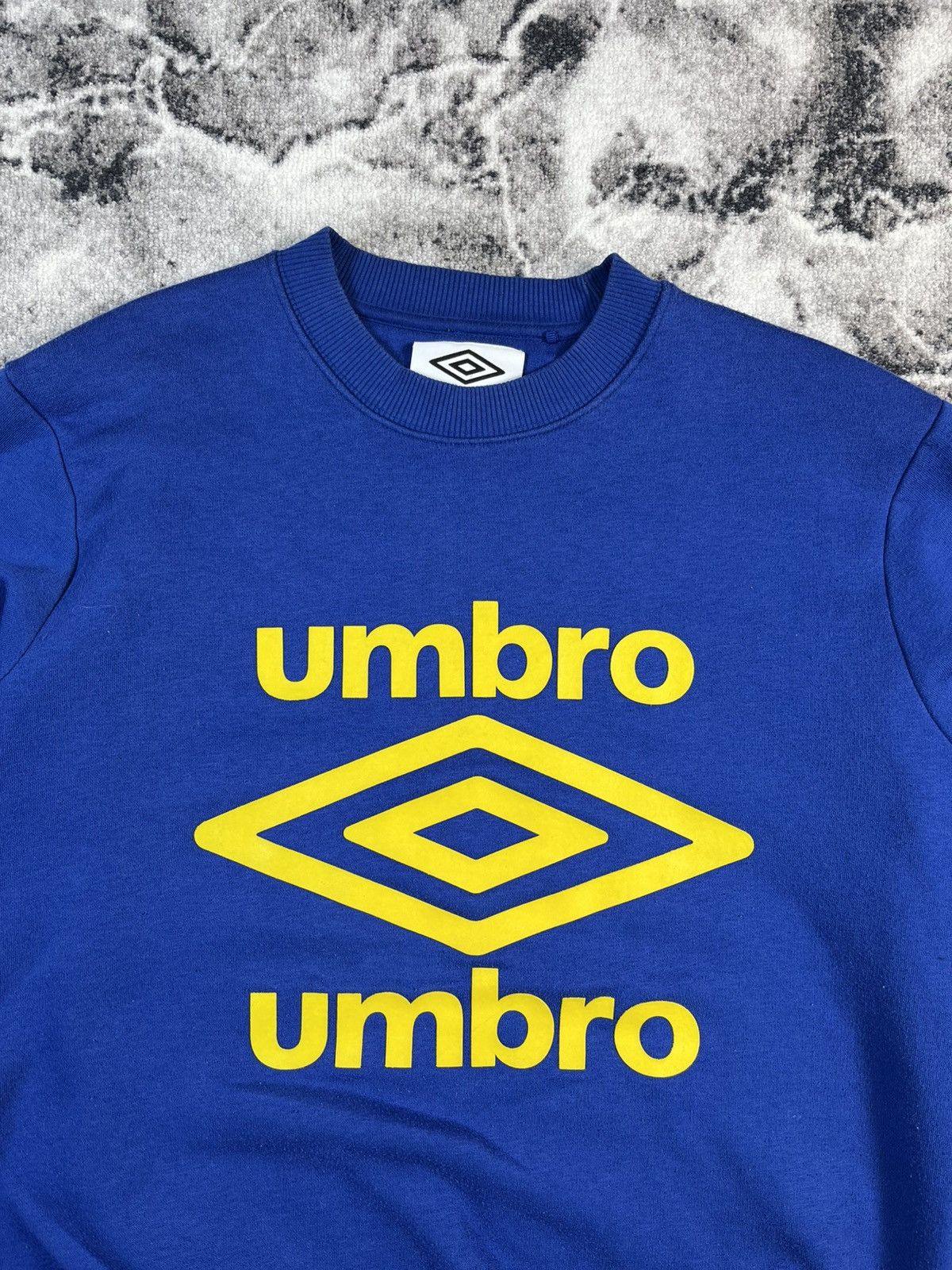 Umbro Umbro Big Logo Blue Crewneck Sweatshirt Size US M / EU 48-50 / 2 - 4 Thumbnail