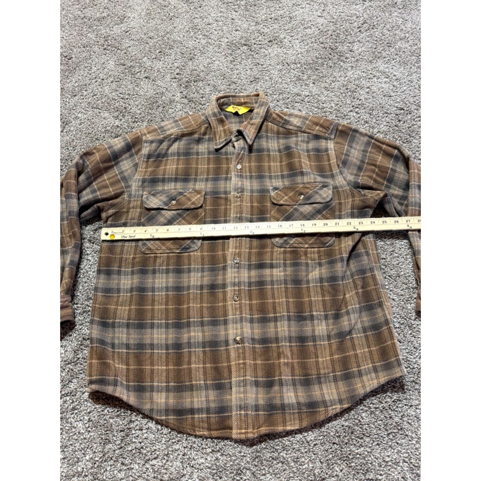Vintage Big Bill Shirt Button-Up Mens Size M Green Camouflage Cotton Long Sleeve Crew Neck? Size US M / EU 48-50 / 2 - 5 Thumbnail