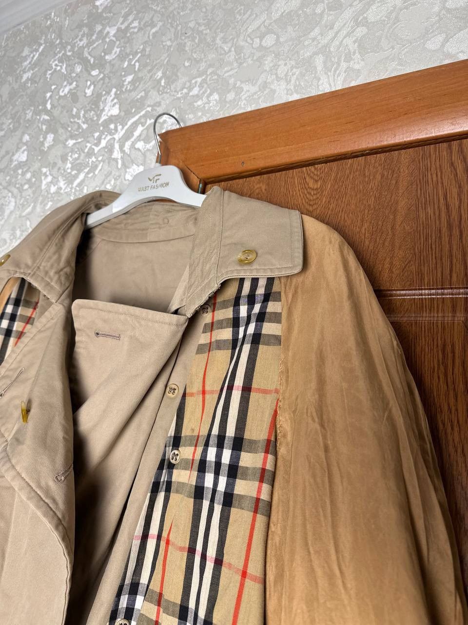 Burberry Vintage 1990s Burberrys Nova Check Trench Coat Size 48 REG Size US M / EU 48-50 / 2 - 19 Thumbnail