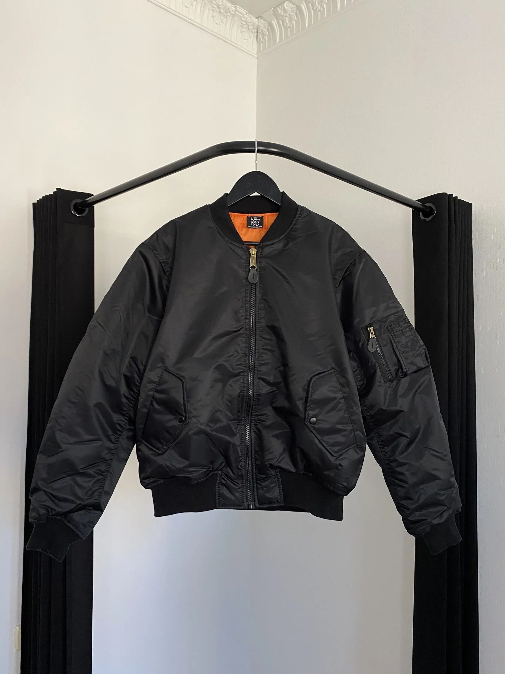 Other Streetwear MA-1 bomber jacket basic black ulika unknwnn y2k Size US XXL / EU 58 / 5 - 8 Thumbnail