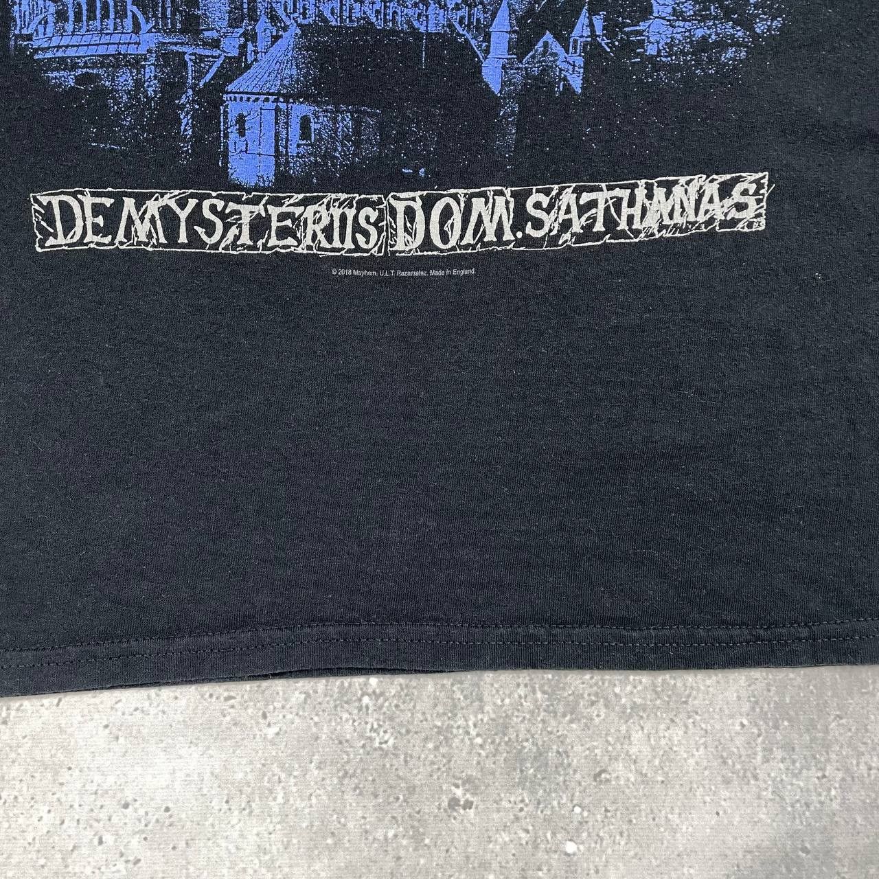 Band Tees 2018 Mayhem "De Mysteriis Dom Sathanas" Album Promo T Shirt Size US M / EU 48-50 / 2 - 11 Thumbnail