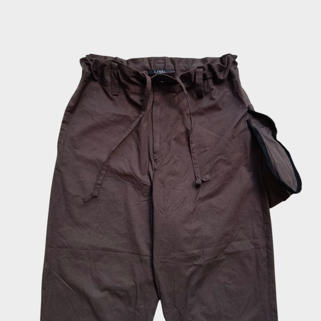 Limi Feu × Yohji Yamamoto Limi feu camera pocket drawstring balloon pant Size US 34 / EU 50 - 3 Thumbnail