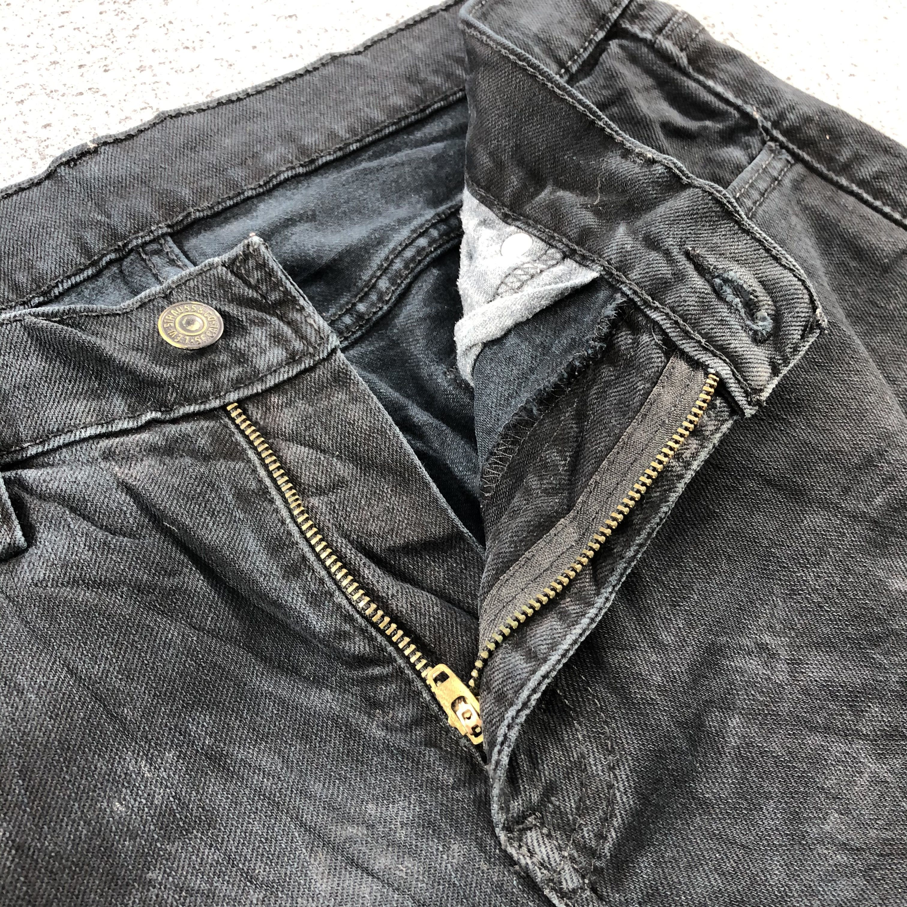 Levi's Trashed Vintage Levis 511 Jeans-J1028 Size US 33 - 8 Thumbnail