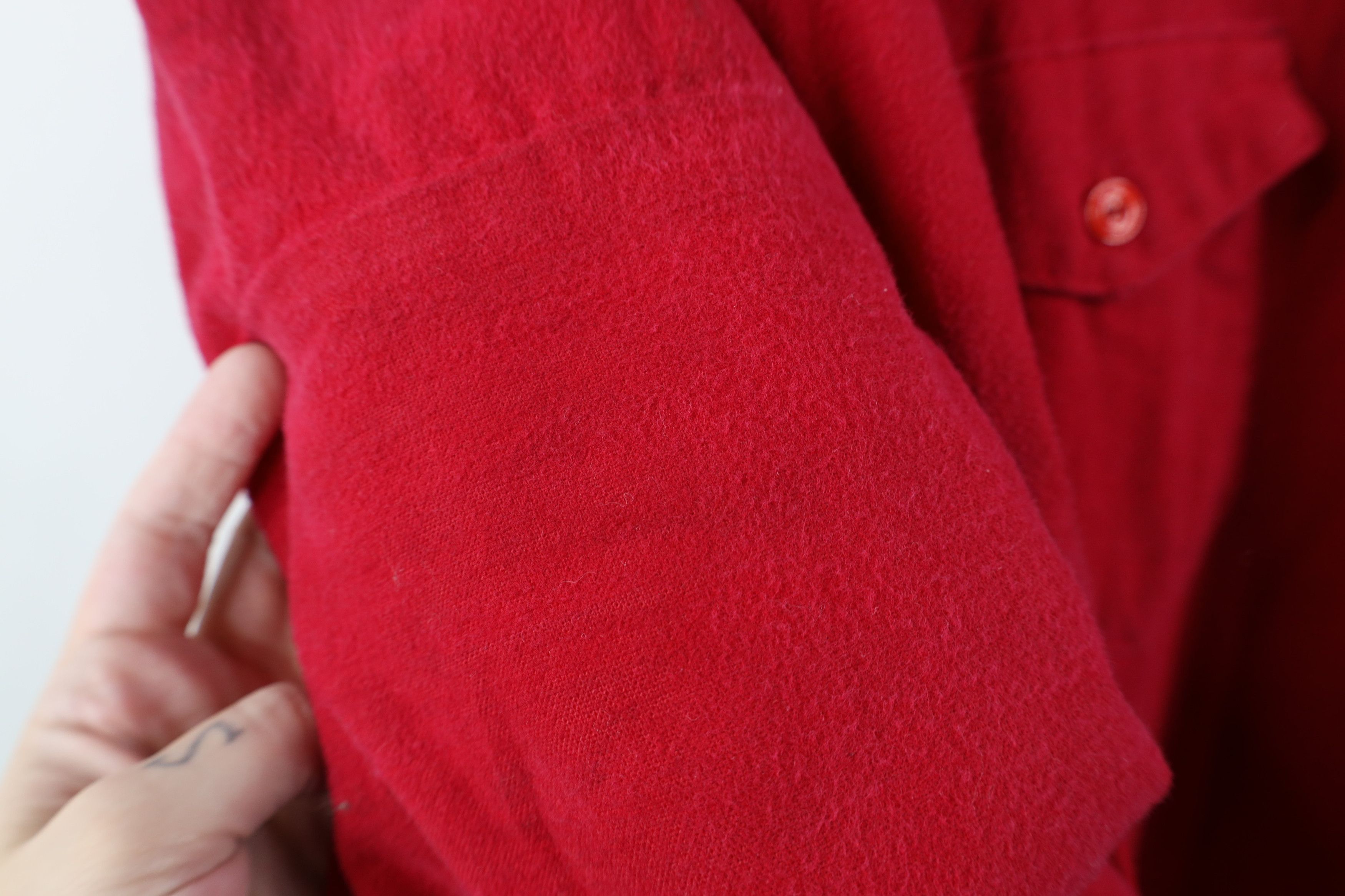 Vintage Vintage 70s Streetwear Chamois Cloth Shirt Jacket USA Size US XL / EU 56 / 4 - 6 Thumbnail