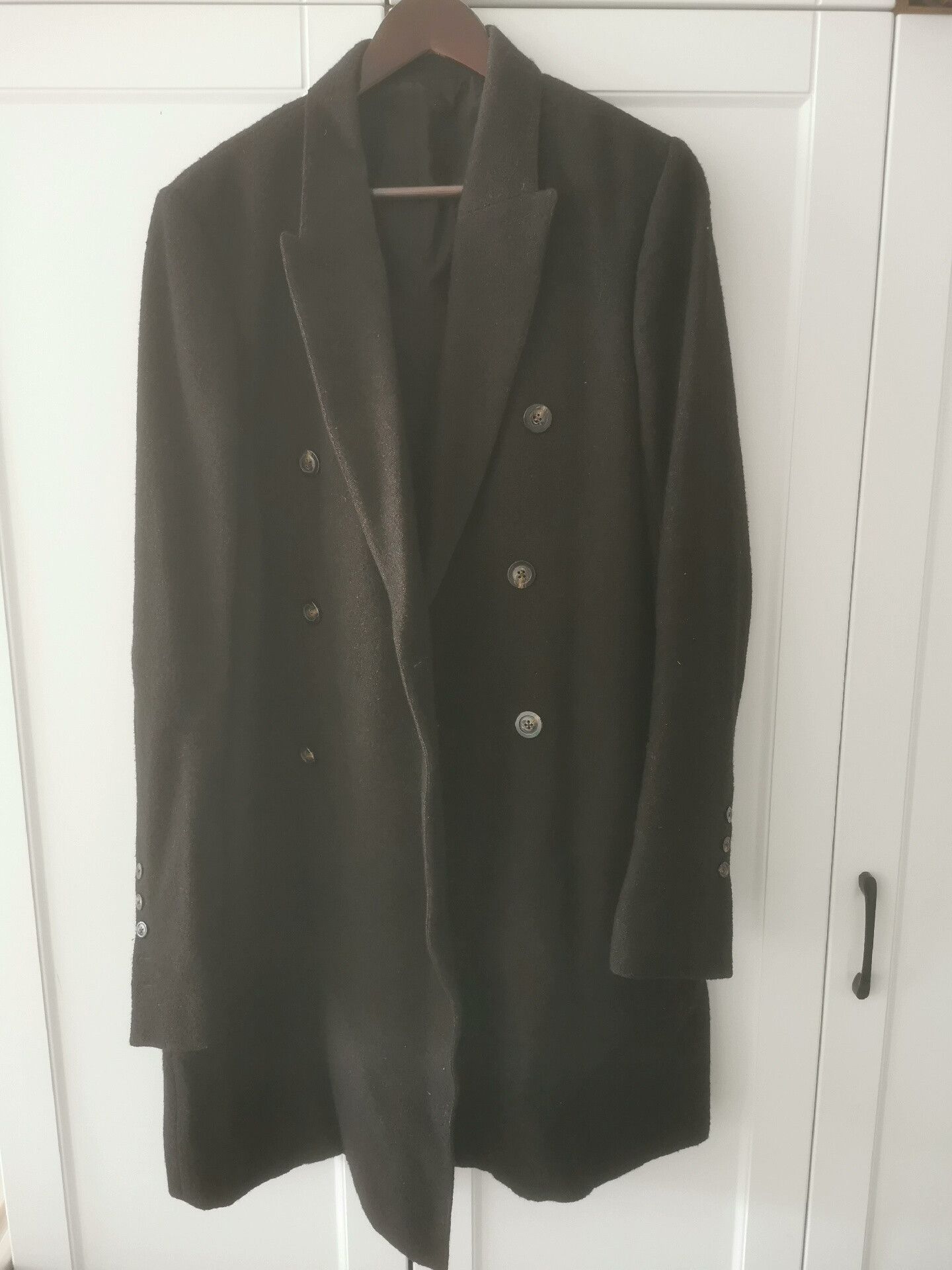 Rick Owens Rick Owens Wool Linen Coat Size 50 Size US M / EU 48-50 / 2 - 1 Thumbnail