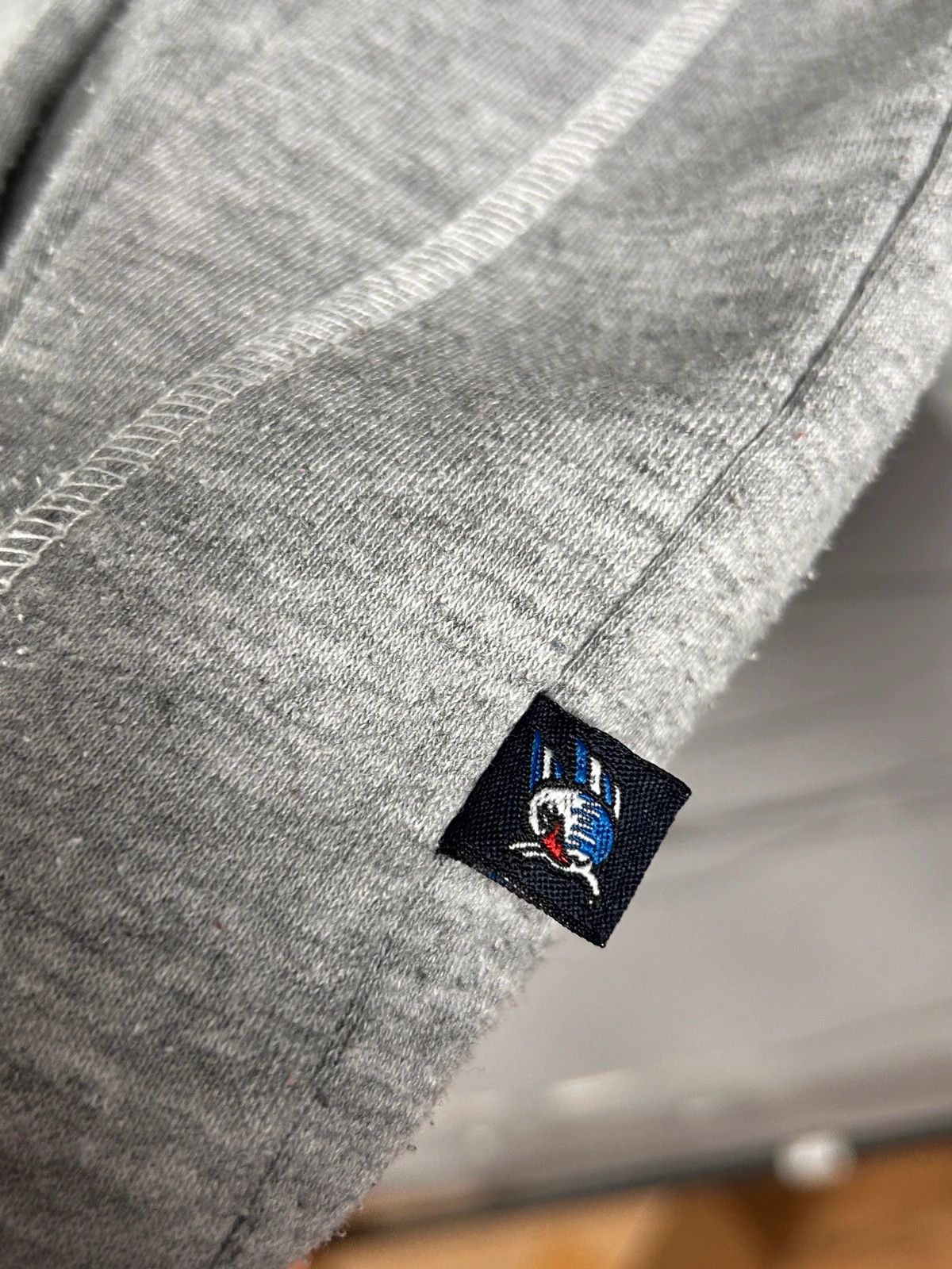 Vintage Die Adler Mannheim grey zip hoodieb ig logo spellout Size US M / EU 48-50 / 2 - 7 Thumbnail