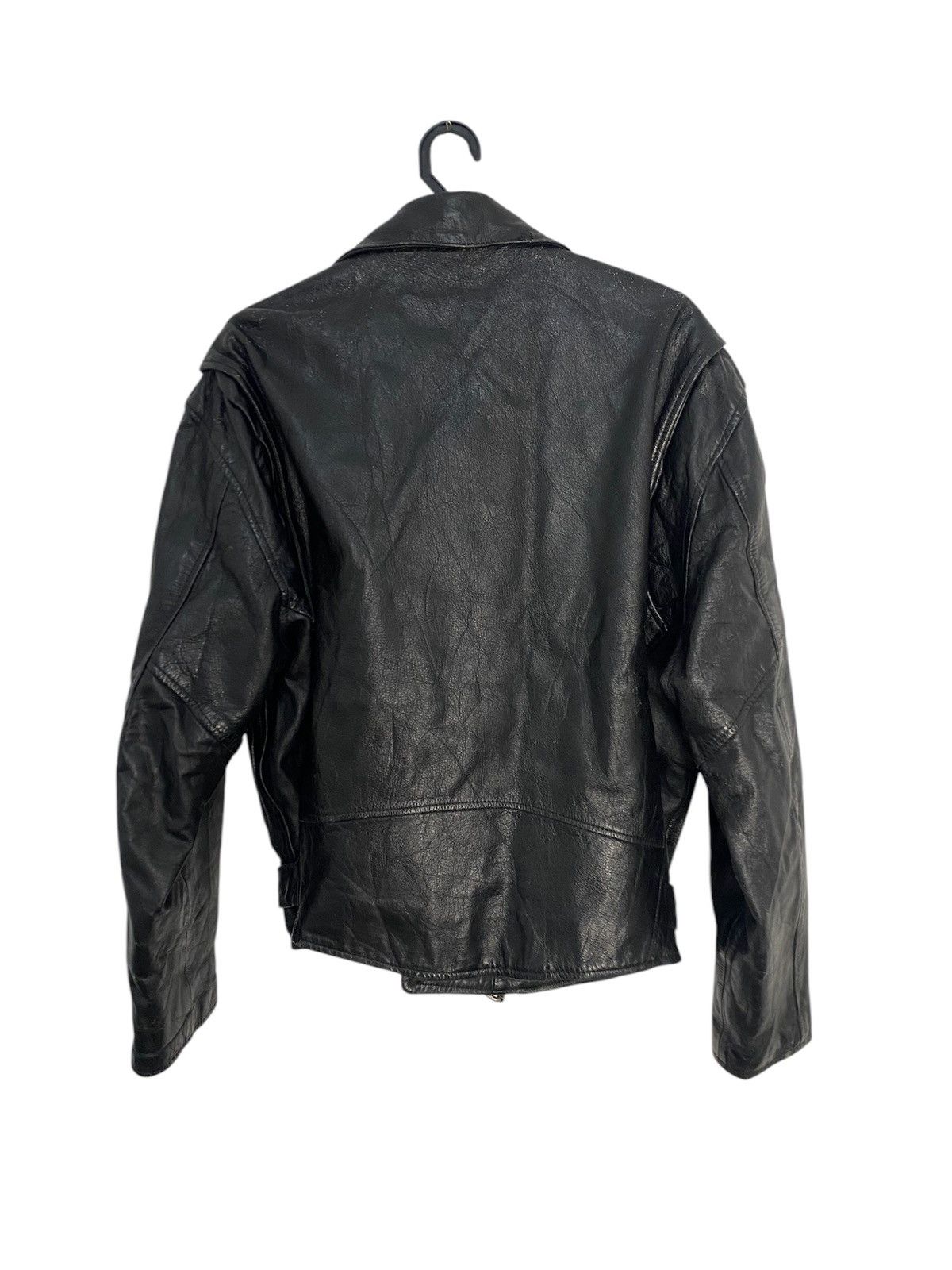 Avirex × Kadoya AVIREX USA ASYMMETRICAL JACKET GENUINE LEATHER Size US L / EU 52-54 / 3 - 5 Thumbnail