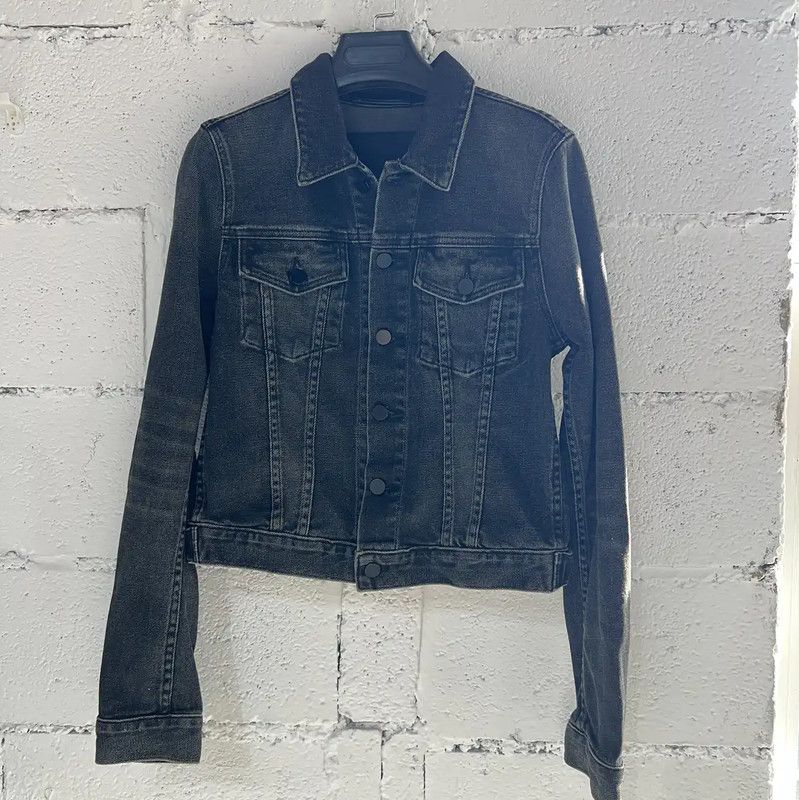 Alexander McQueen Alexander McQueen Black Cotton Women's Jacket 0089 Size M / US 6-8 / IT 42-44 - 1 Thumbnail