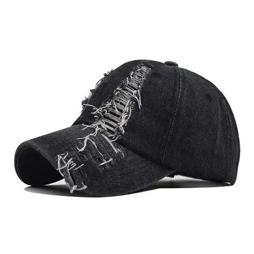 Other Distressed Baseball Cap Washed y2k Size ONE SIZE - 2 Thumbnail