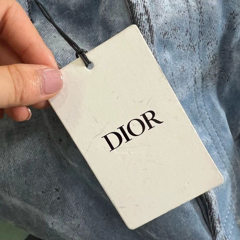 Dior Dior Blue fleece to make old shorts 2501-Nextarrow Size US 29 - 5 Thumbnail