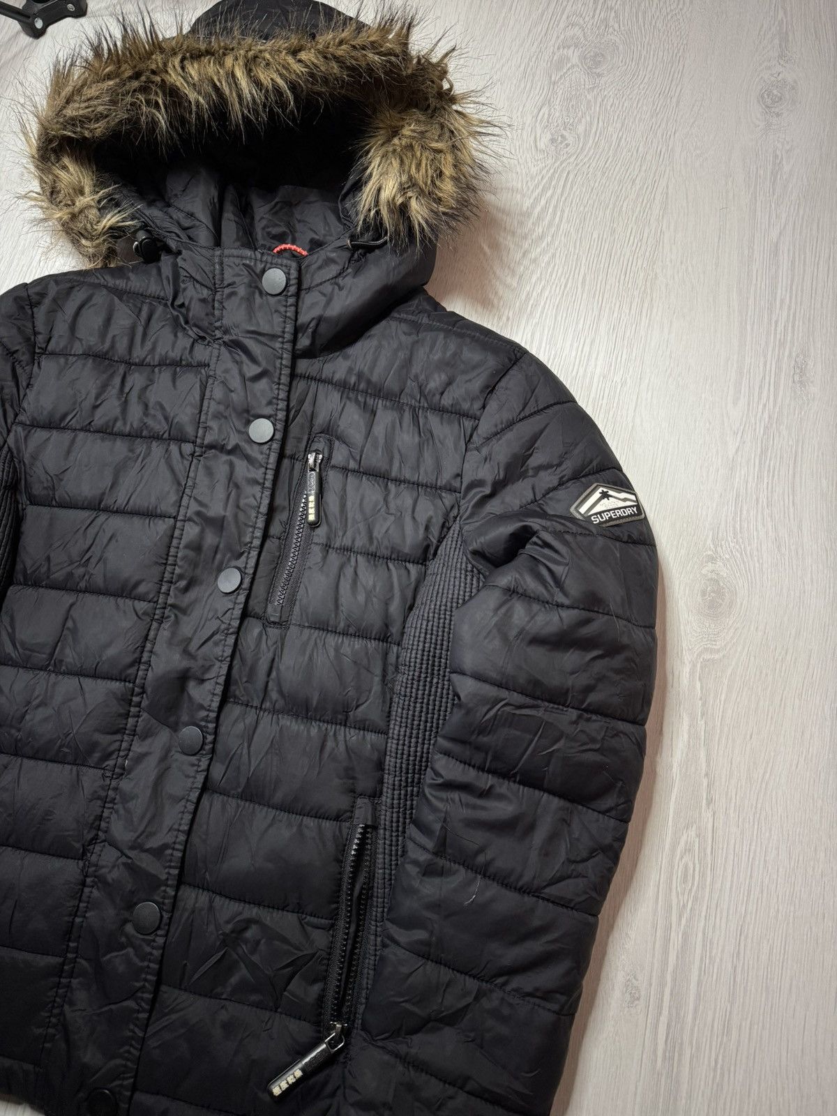 If Six Was Nine Superdry faded Fur Hood ifsixwasnine LGB styled Size M / US 6-8 / IT 42-44 - 3 Thumbnail