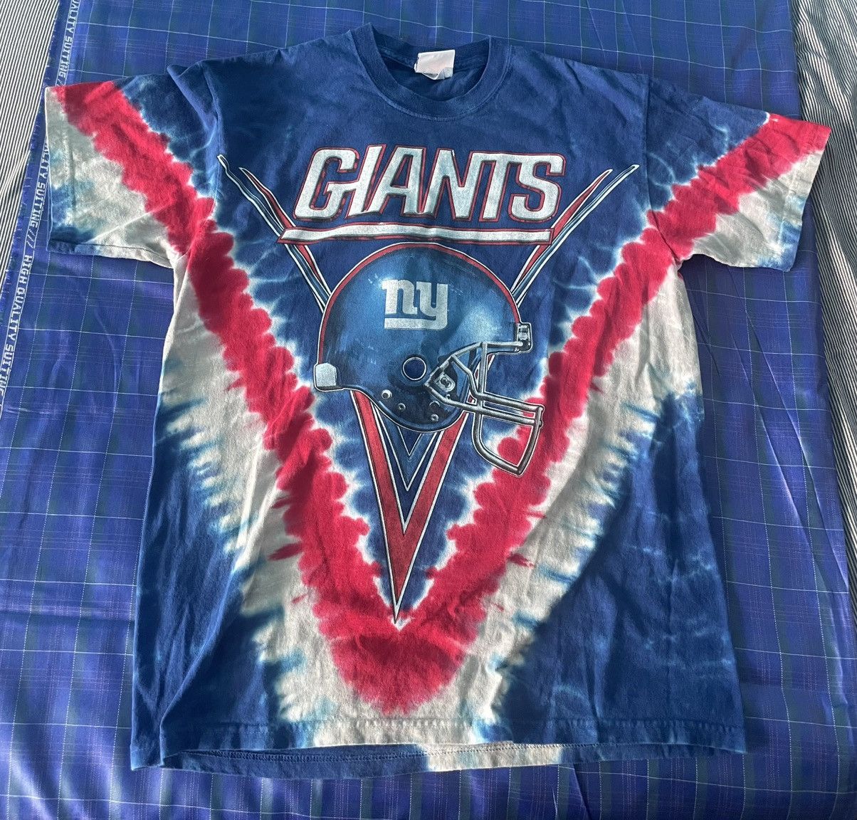 Majestic New York Giants Tie Dye Tee Size US M / EU 48-50 / 2 - 1 Thumbnail