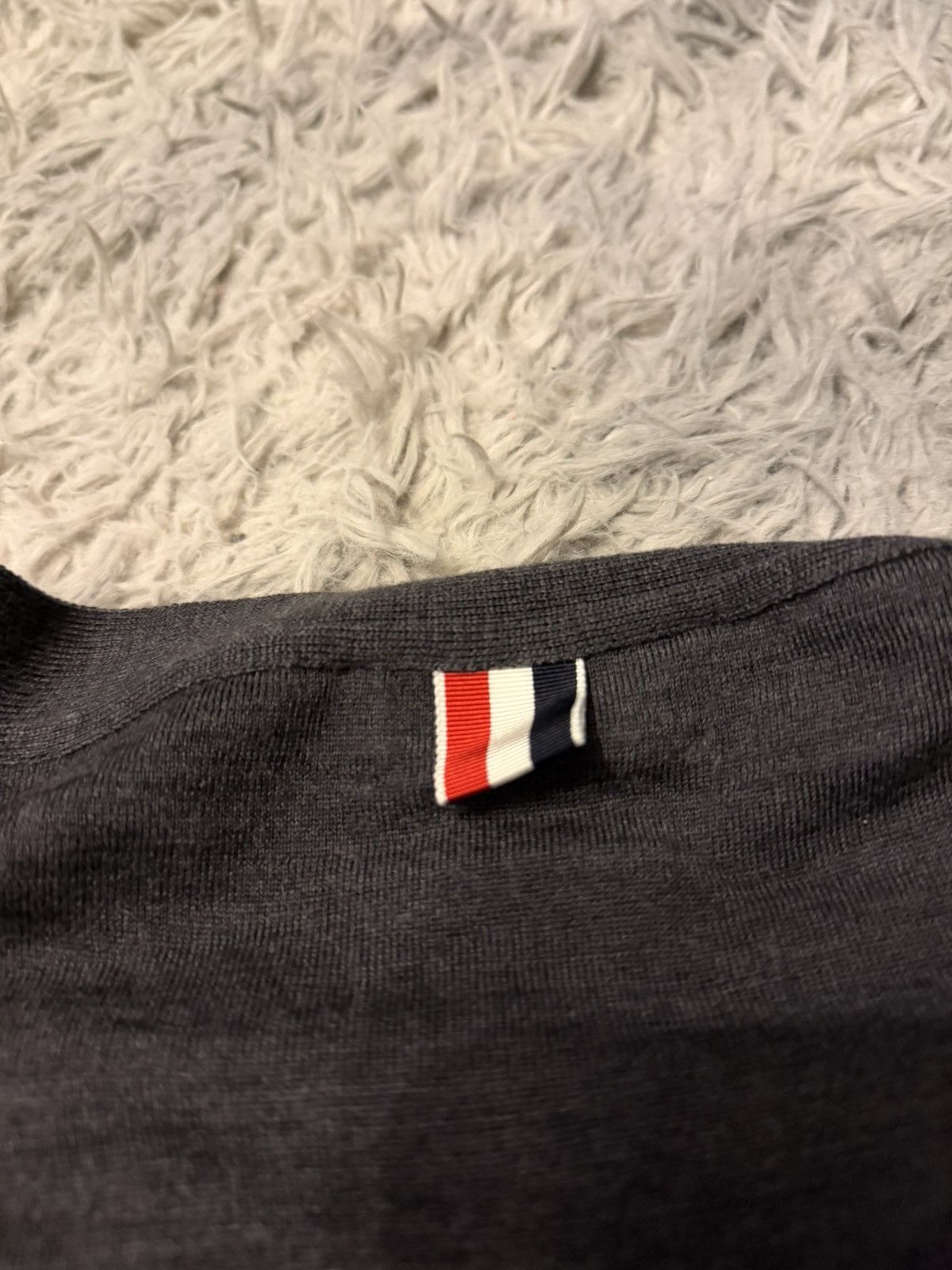 Thom Browne Med Grey Cardigan Size US M / EU 48-50 / 2 - 6 Thumbnail