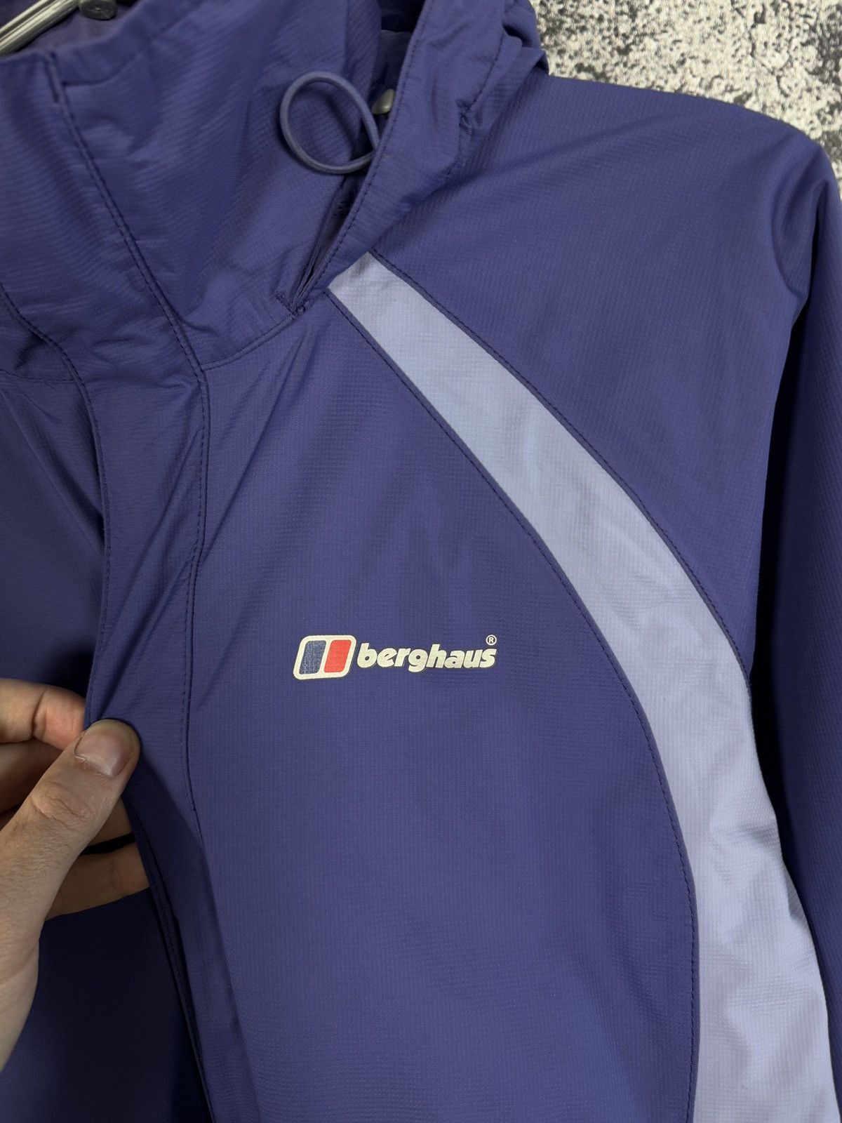 Berghaus Berghaus AQ2 Nylon Jacket Outdoor Waterproof Windbreaker Size S / US 4 / IT 40 - 6 Thumbnail