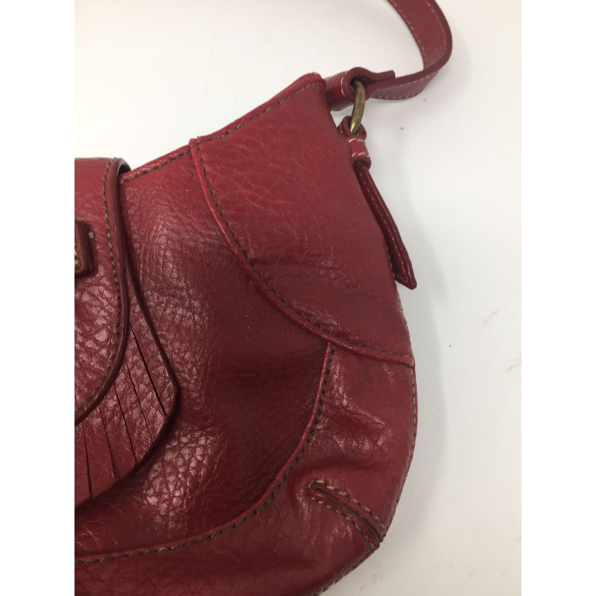 Other Nine & Company Womens Red/Purple Purse with Magnetic Closure Size ONE SIZE - 4 Thumbnail