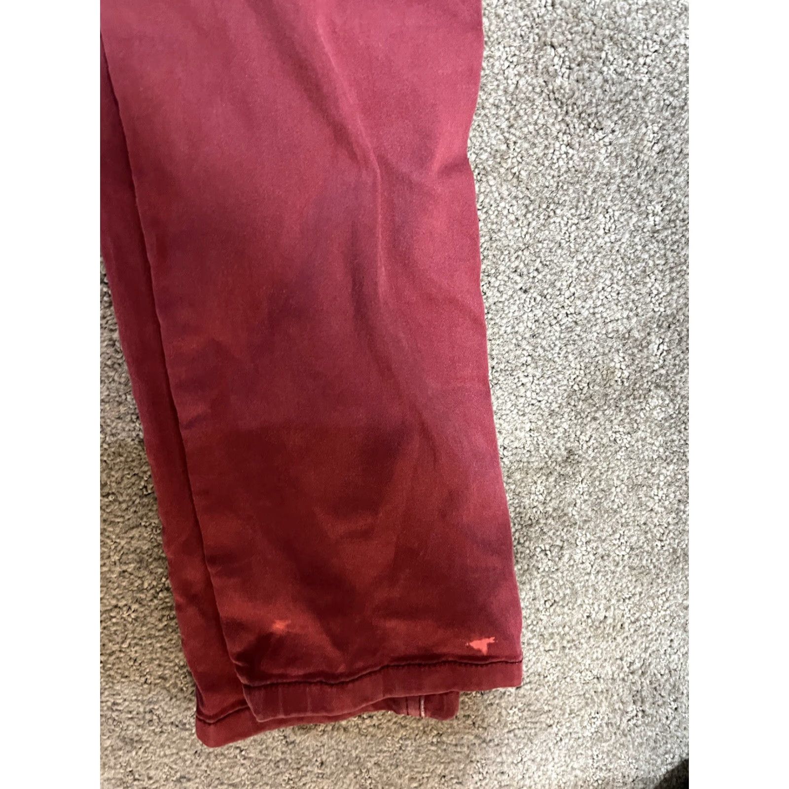 Vintage VINTAGE Maurices Women Jeans Jegging Low Rise Dark Red Size S Stretch Skinny Women Size 28" / US 6 / IT 42 - 7 Thumbnail