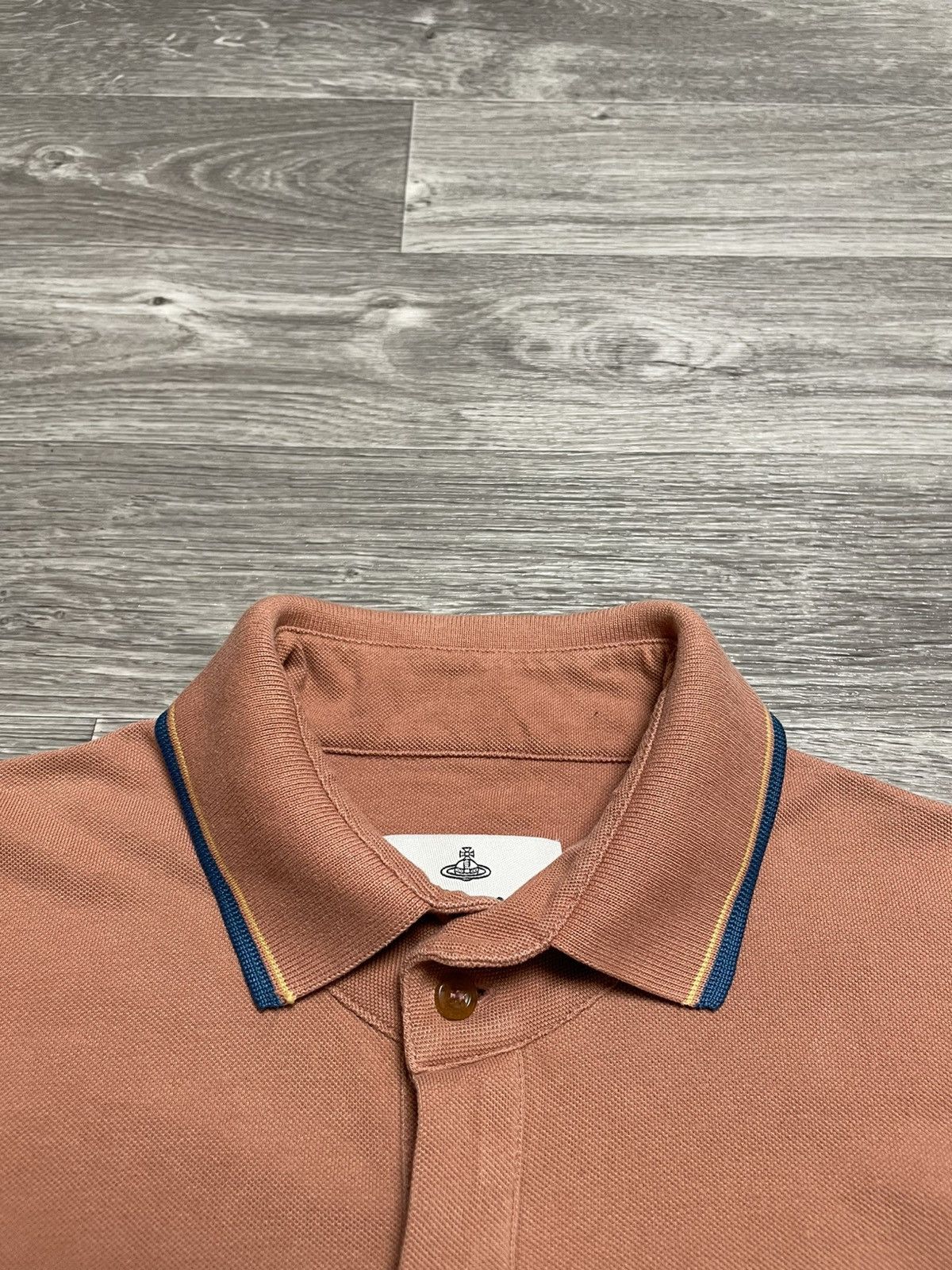 Vivienne Westwood Vivienne Westwood Orb Logo Polo Shirt Size US L / EU 52-54 / 3 - 12 Thumbnail