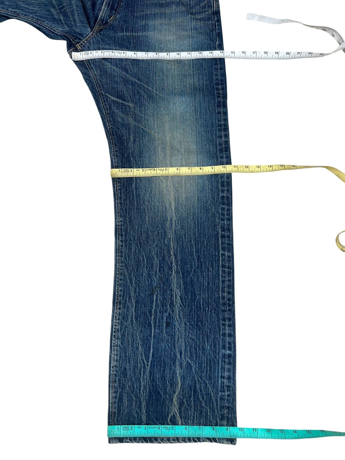 Edwin Edwin 505Z Japan Rusty Denim Dirty Mud Selvedge Jeans Size US 36 / EU 52 - 3 Thumbnail