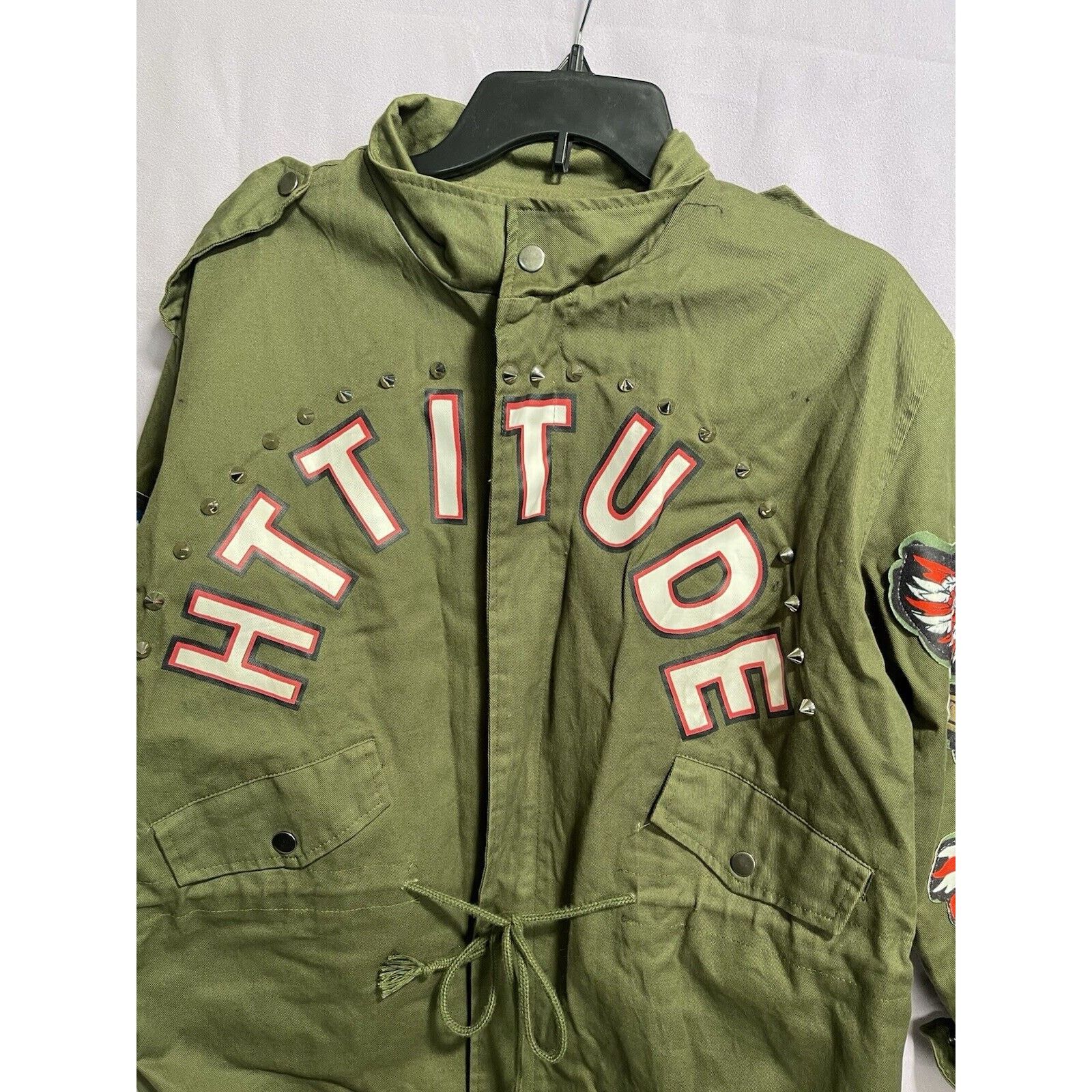 Jacket/ coat Nevada Love Olive Green M embellished Women’s