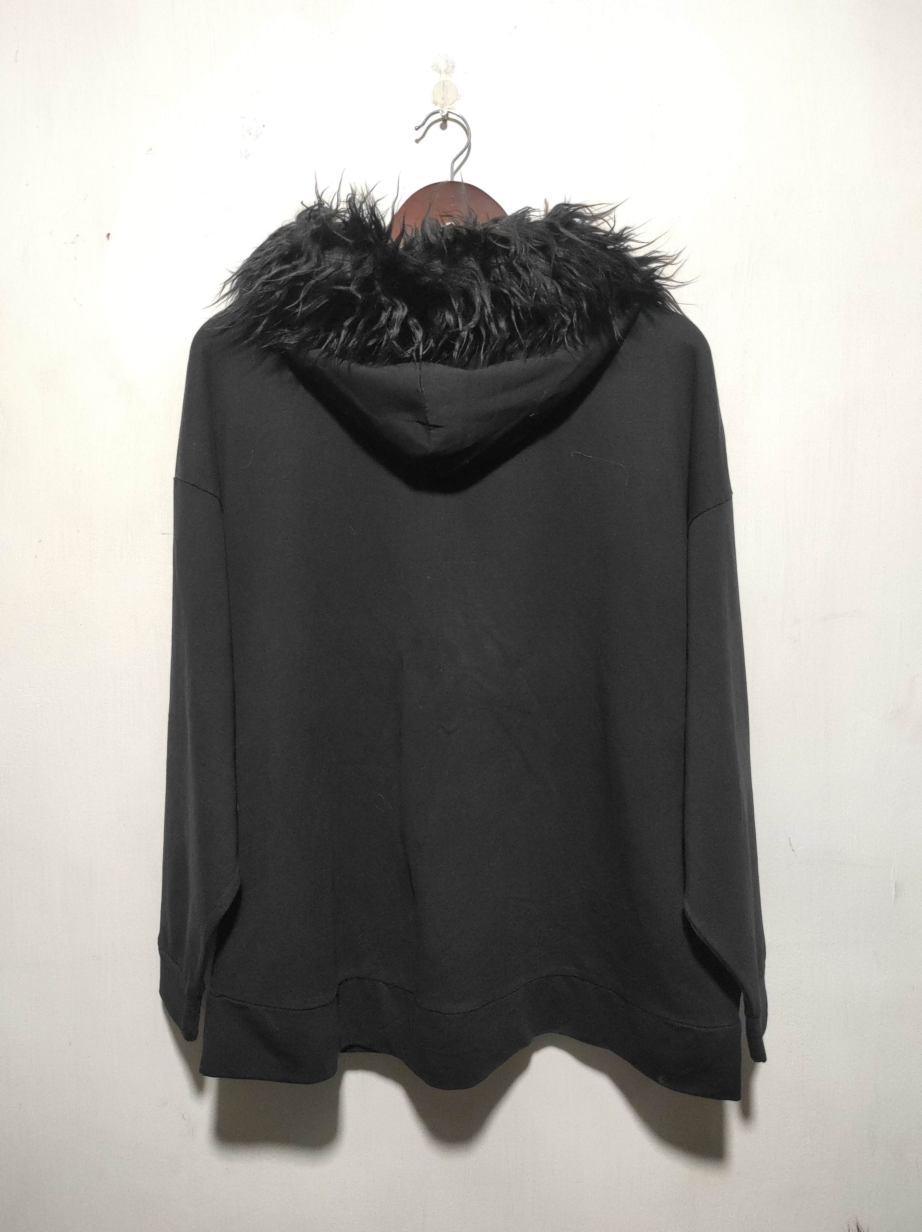Hysteric Glamour Black Zipper Fur Hoodie LGB style Size US M / EU 48-50 / 2 - 8 Thumbnail