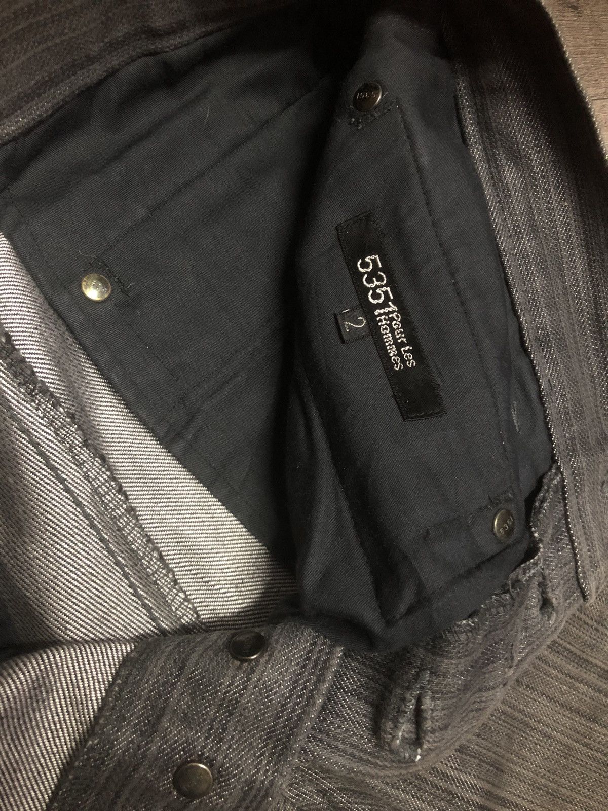 5351 POUR LES HOMMES × Designer VINTAGE 5351 POUR LES HOMMES DENIM JEANS Size US 30 / EU 46 - 7 Thumbnail