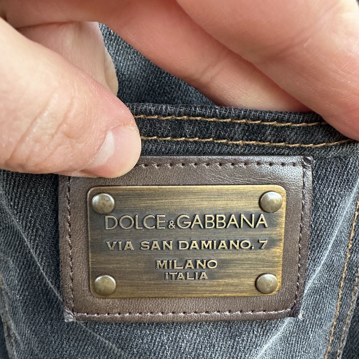 Dolce & Gabbana Dolce & Gabbana Denim Jeans Pants 48 Made In Italy Rare Size 34" / US 12 / IT 48 - 21 Thumbnail