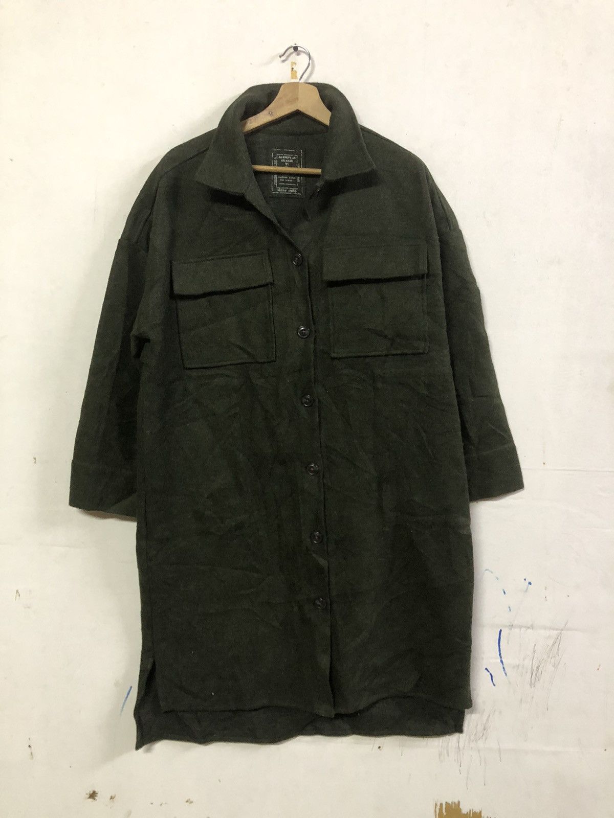 Designer × Issey Miyake × Japanese Brand Tomigaya Shibuya Double pockets Wool Jacket Size US M / EU 48-50 / 2 - 1 Thumbnail