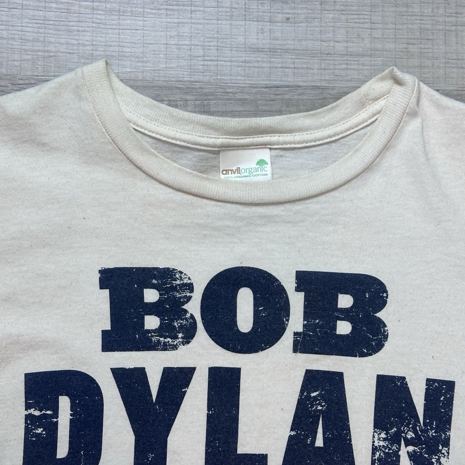 Band Tees RARE 2009 Bob Dylan Together Through Life Tshirt Cream Small Size US S / EU 44-46 / 1 - 5 Thumbnail