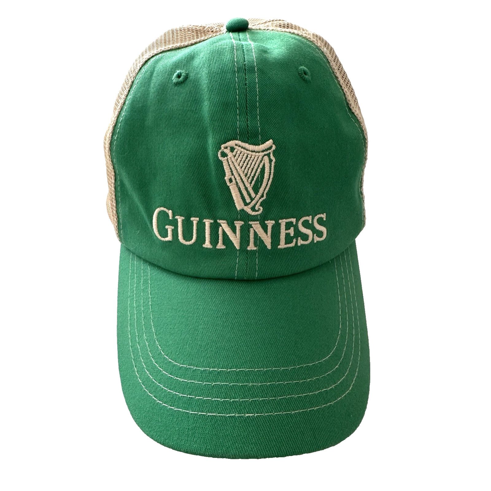 Other Guinness Draught Stout Beer Trucker Mesh Hat Cap OSFM Green Size ONE SIZE - 1 Thumbnail