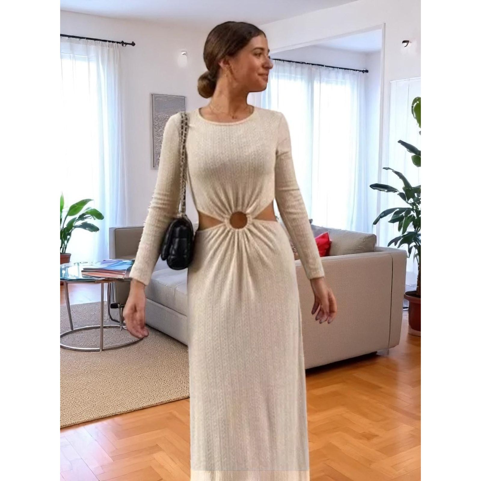 white christmas dresses CREAM main image 0