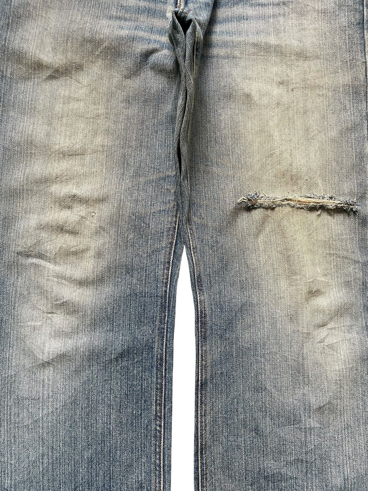 Japanese Brand Vintage Japanese Brand Mud Wash Distressed Loose Baggy Jeans Size US 34 / EU 50 - 5 Thumbnail