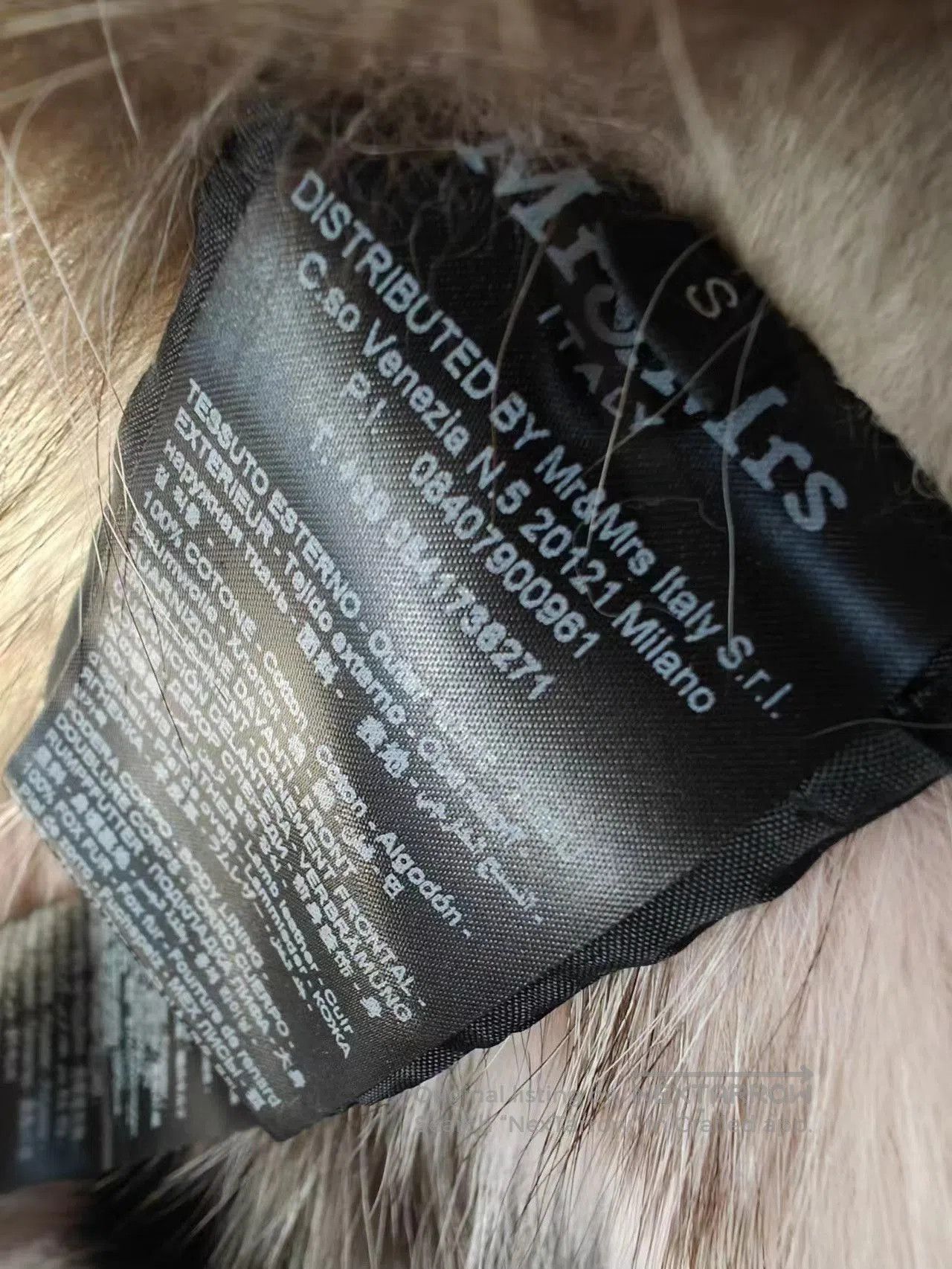 MR & MRS ITALY Mr Mrs Fur Coat. Size M / US 6-8 / IT 42-44 - 5 Thumbnail