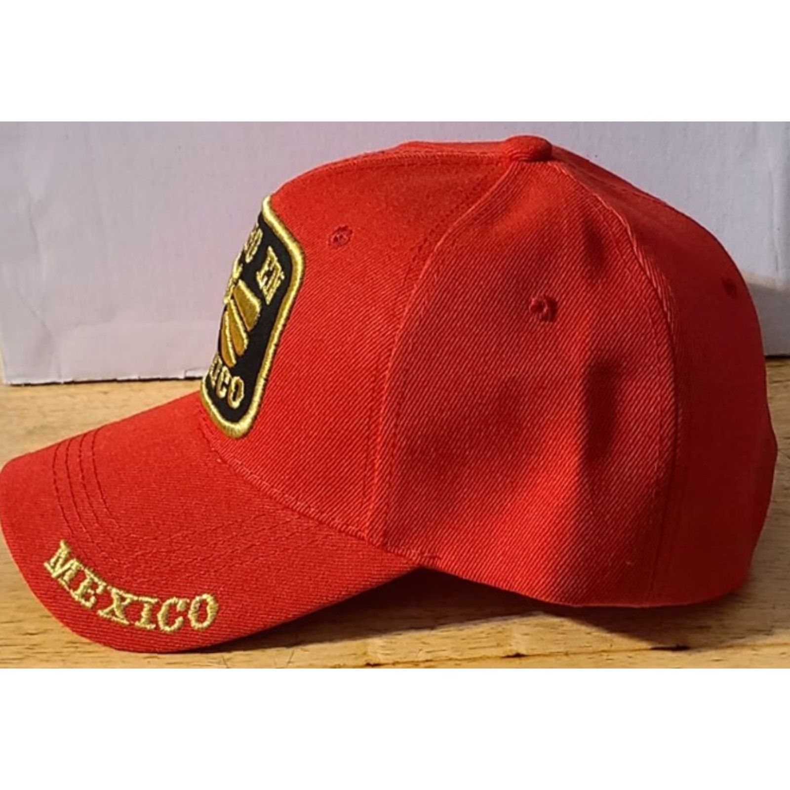 Vintage HECHO EN MEXICO MEXICAN EAGLE BASEBALL CAP RED MEXICAN HECHO EN MEXICO BASEBALL CAP RED EAGLE MEXICAN Size ONE SIZE - 2 Thumbnail