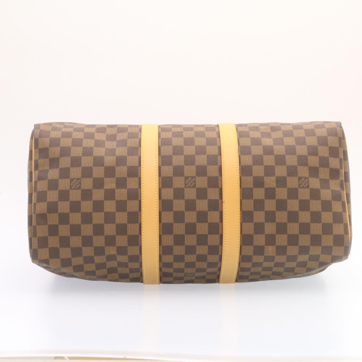 Louis Vuitton LOUIS VUITTON Damier Ebene Keepall 45 Boston Bag Size ONE SIZE - 5 Thumbnail