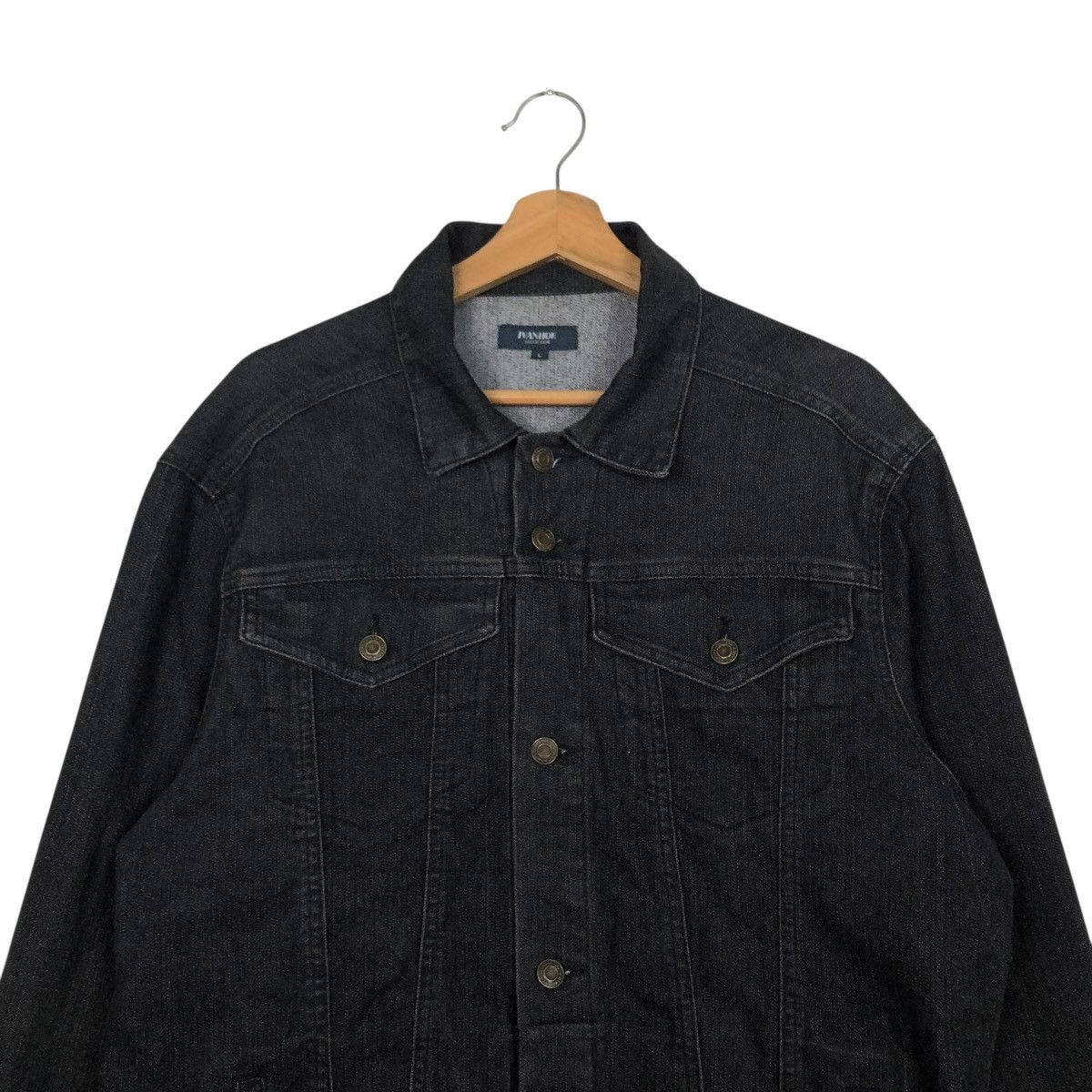Japanese Brand 🔥VINTAGE TRUCKER DENIM JACKET IVANHOE ISSEY MIYAKE Size US L / EU 52-54 / 3 - 5 Thumbnail