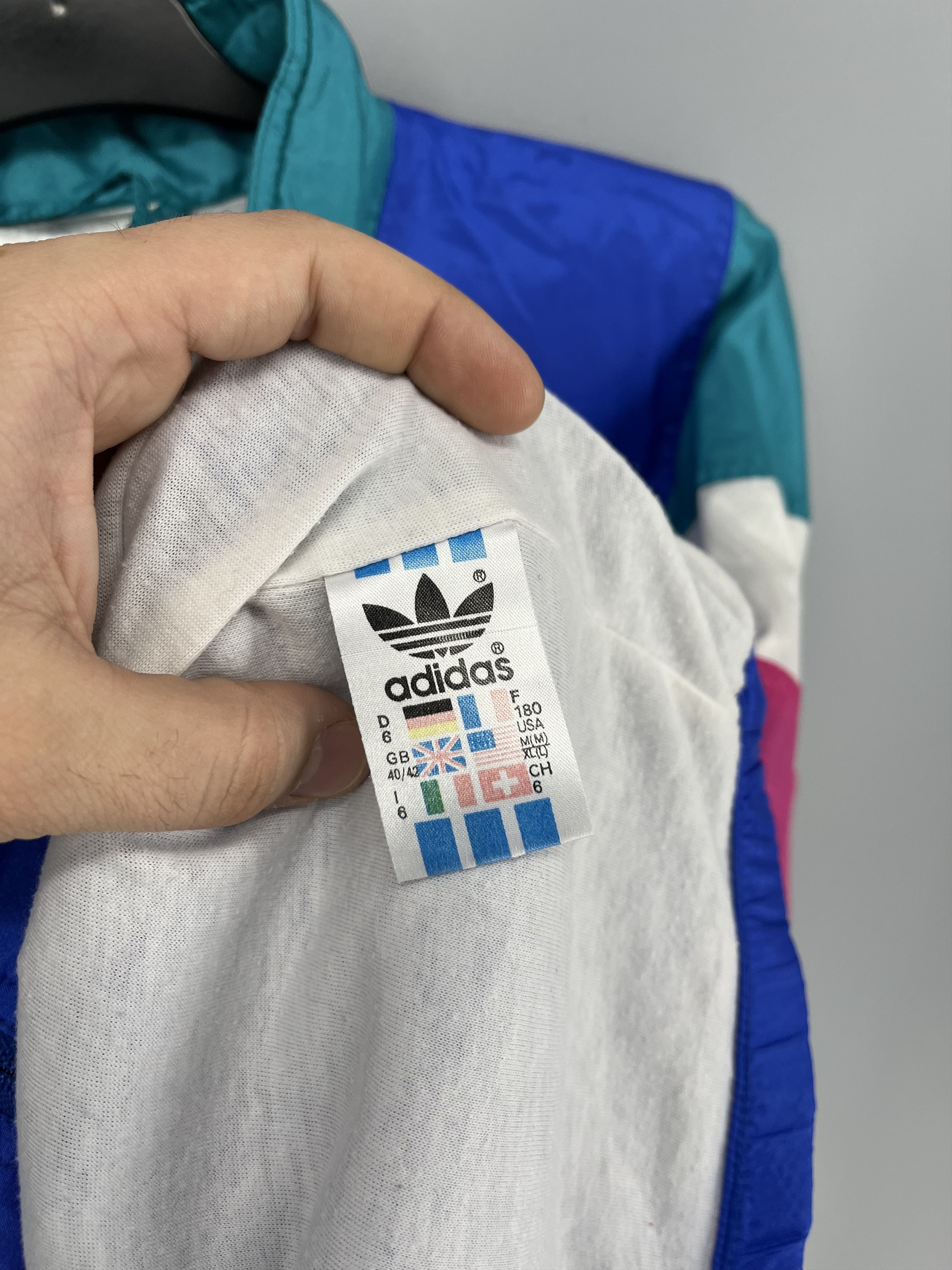 Adidas adidas ATHLETIC JACKET Vintage Retro TRACKSUIT 1990s Size US M / EU 48-50 / 2 - 8 Thumbnail