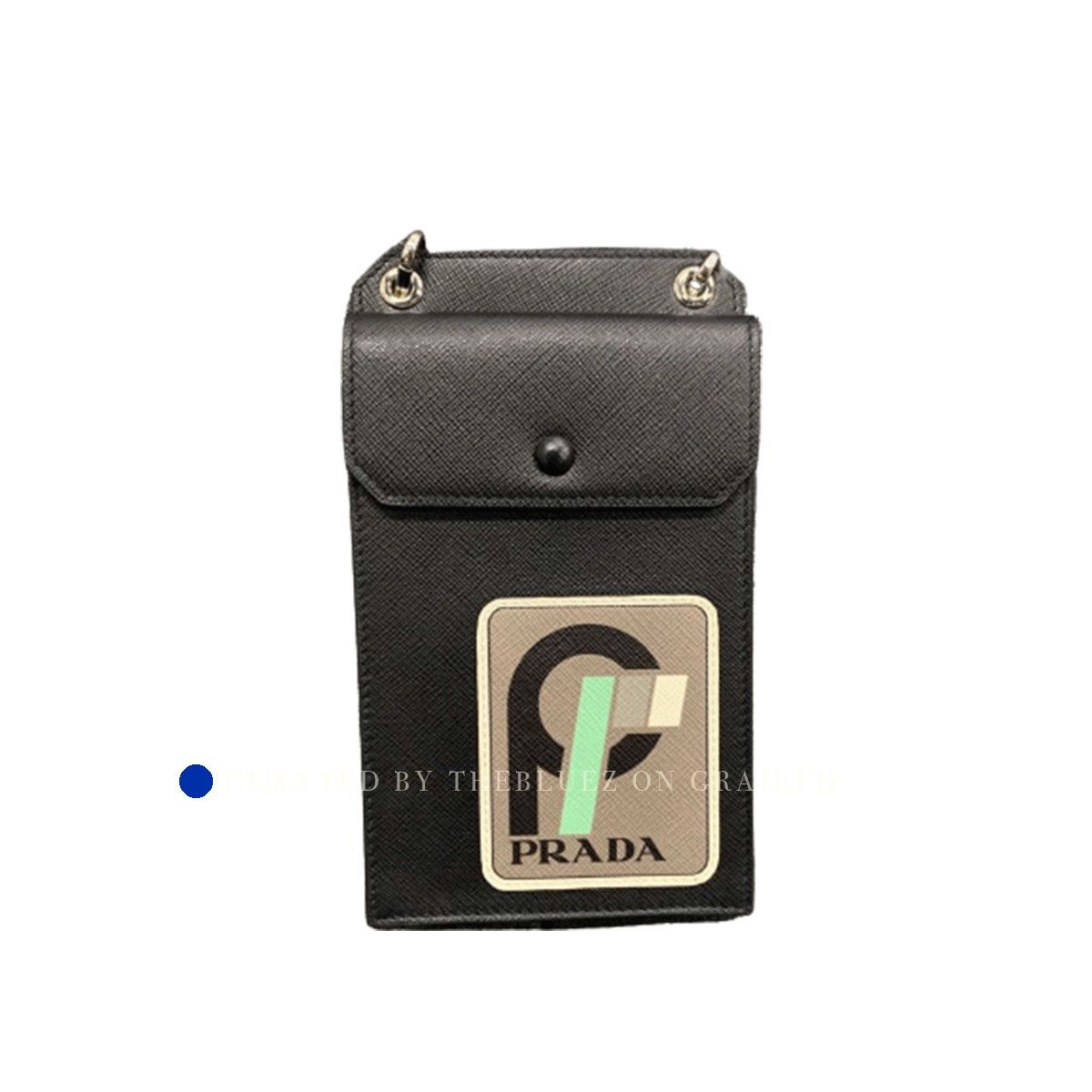 Prada Black Small Crossbody Phone Bag Size ONE SIZE - 1 Thumbnail