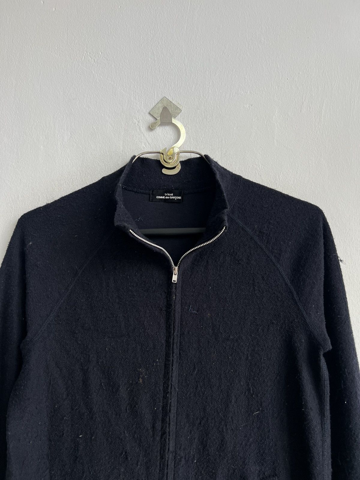 Comme des Garcons Homme AW03 Comme des Garçons "Homeless" Zipper Up Sweater Cardigan Size US S / EU 44-46 / 1 - 4 Thumbnail