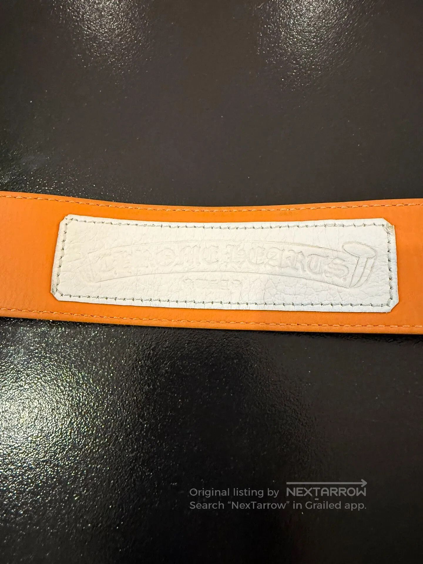 Chrome Hearts Chrome Hearts Gunslinger Orange Belt. Size ONE SIZE - 5 Thumbnail