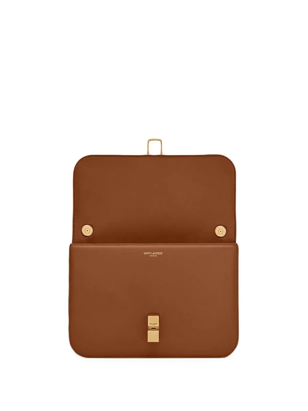Saint Laurent Paris o1b1hav110525 633214 Size: OS / Le Carre Satchle Bag Brown Size ONE SIZE - 4 Thumbnail